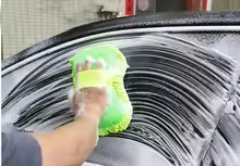 Microfiber Car Washer Sponge Cleaning - photo 5