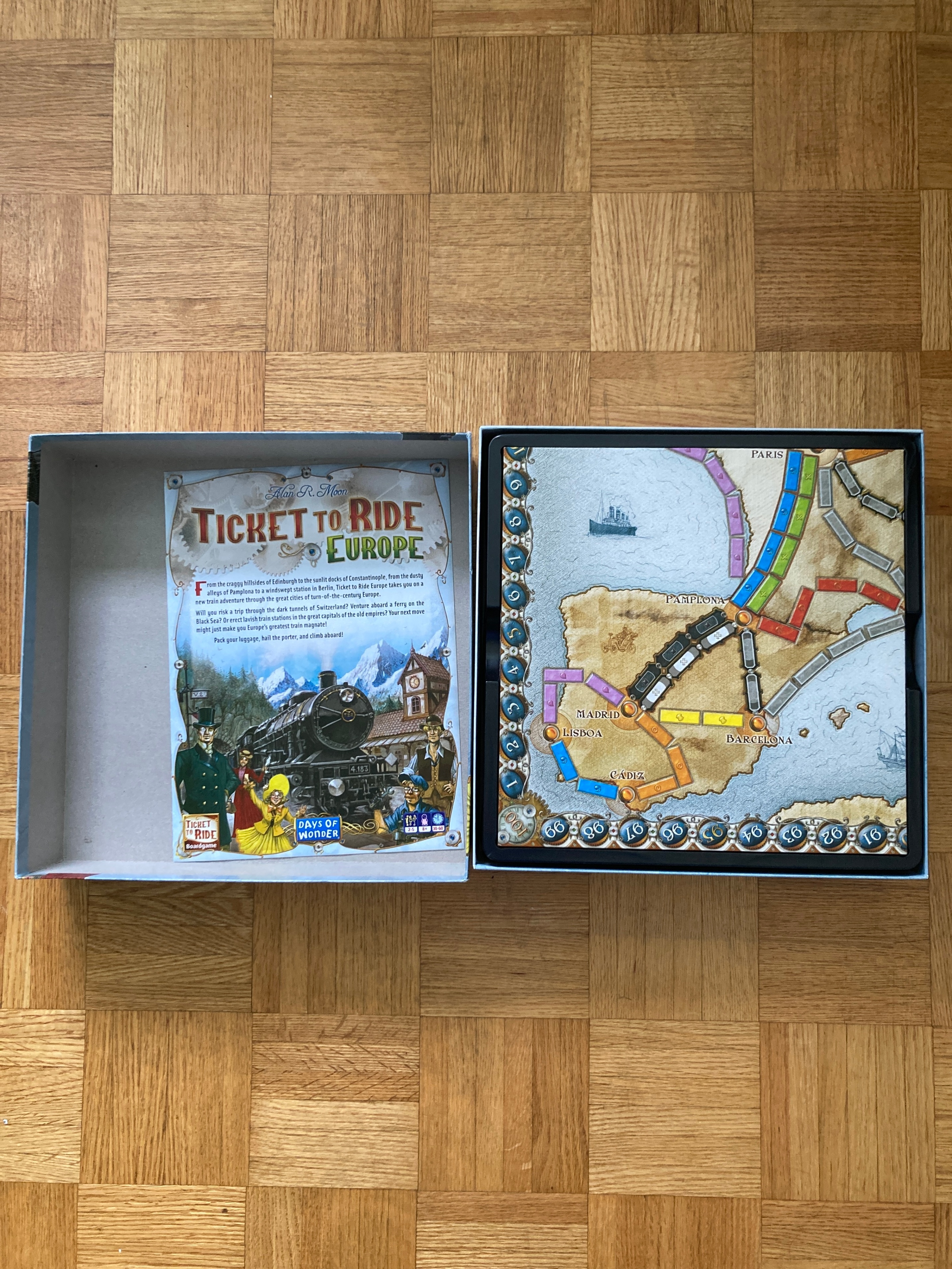 Ticket to Ride Europe Board Game - photo 3