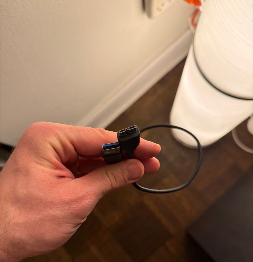 USB 3.0 to Micro-B Cable – External Hard Drive Cable