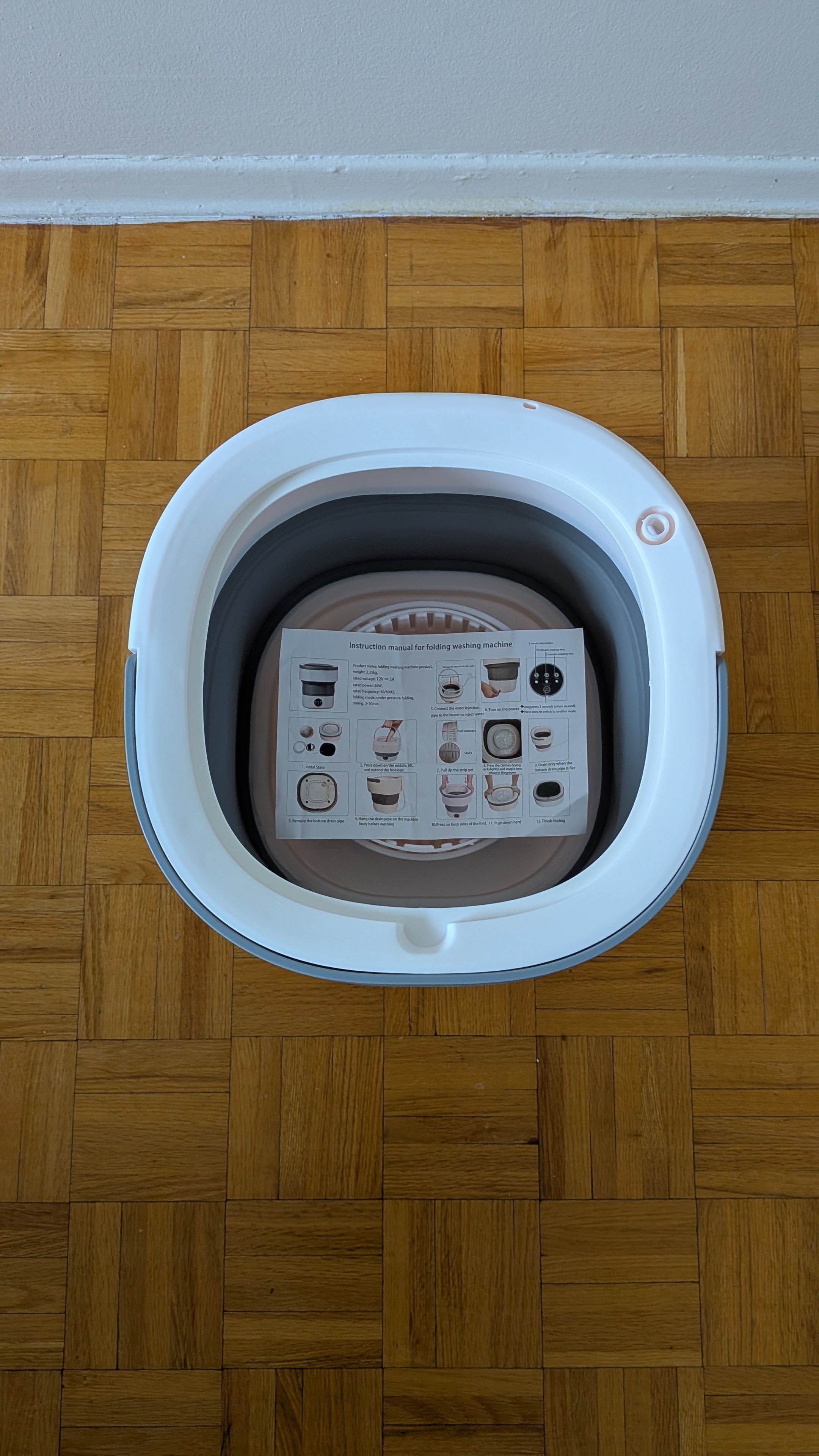 Mini Foldable Washing Machine (Negotiable) - photo 3