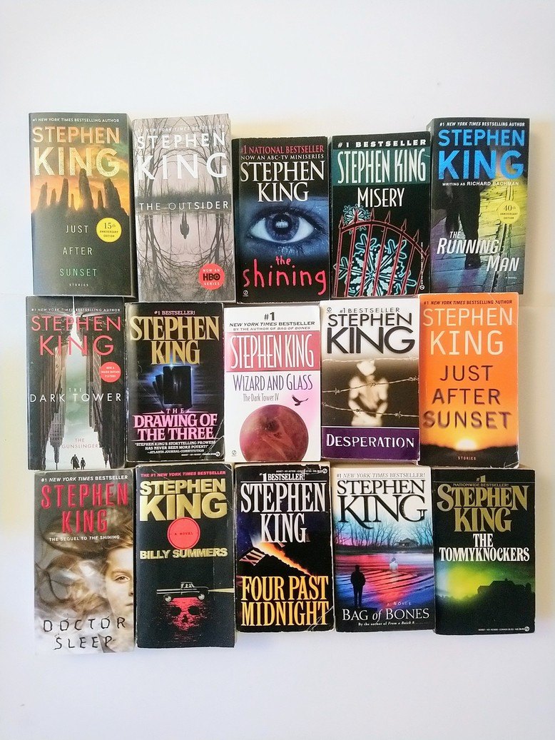 Stephen King pocketbooks!!