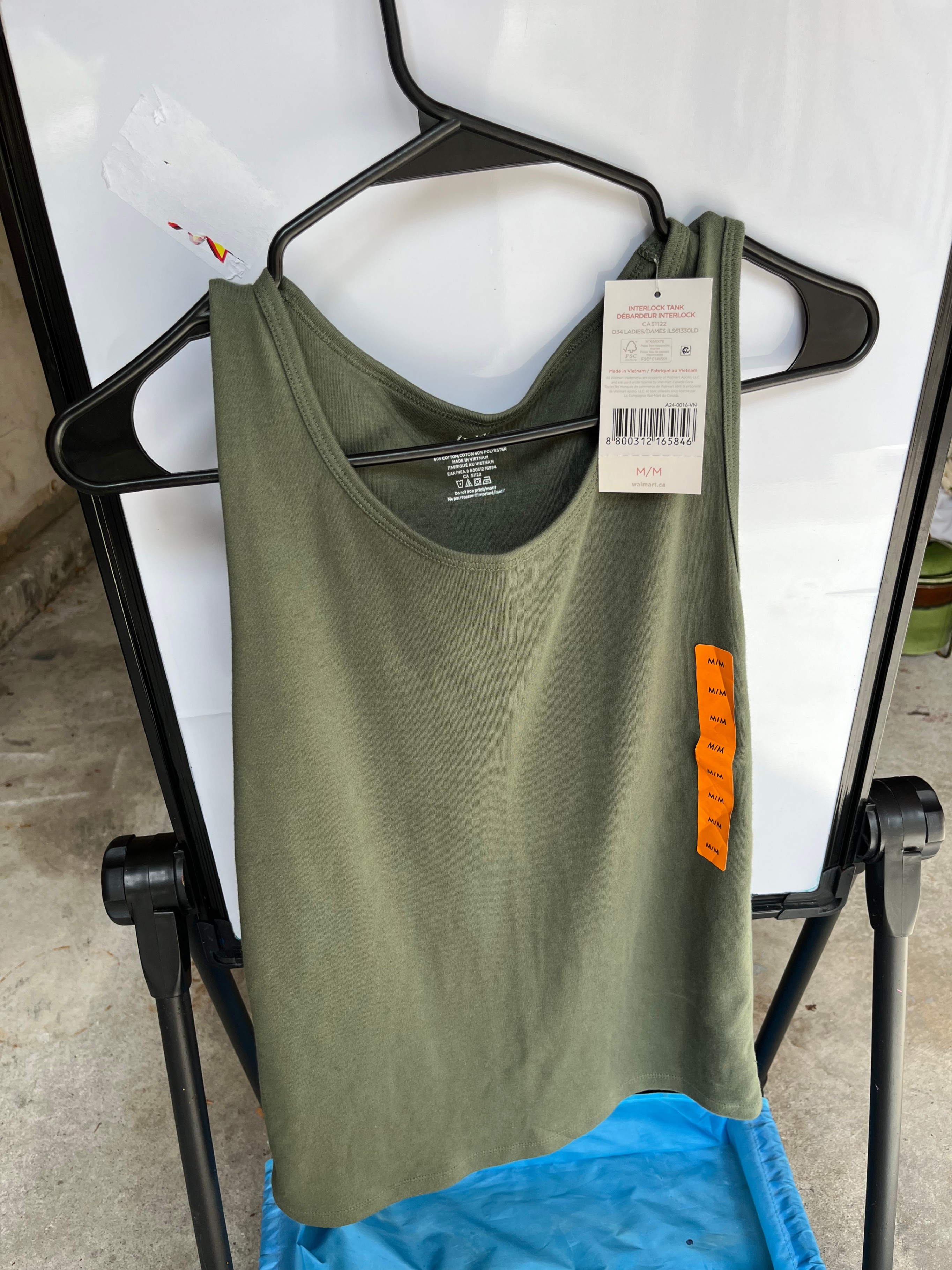 Brand New Assorted Colours Women's Tank Tops Cotton/Poly Size M - photo 2