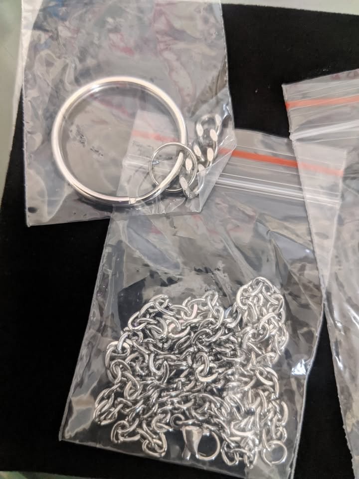 necklace for grandson, stainless steel, brand new - photo 3