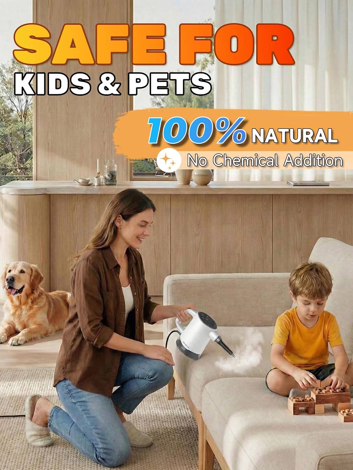 Handheld Pressurized Steam Cleaner (Read Description) - photo 4