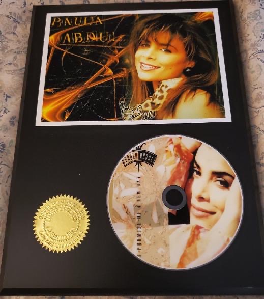 PAULA ABDUL 12X9 WALL PLAQUE #101/500