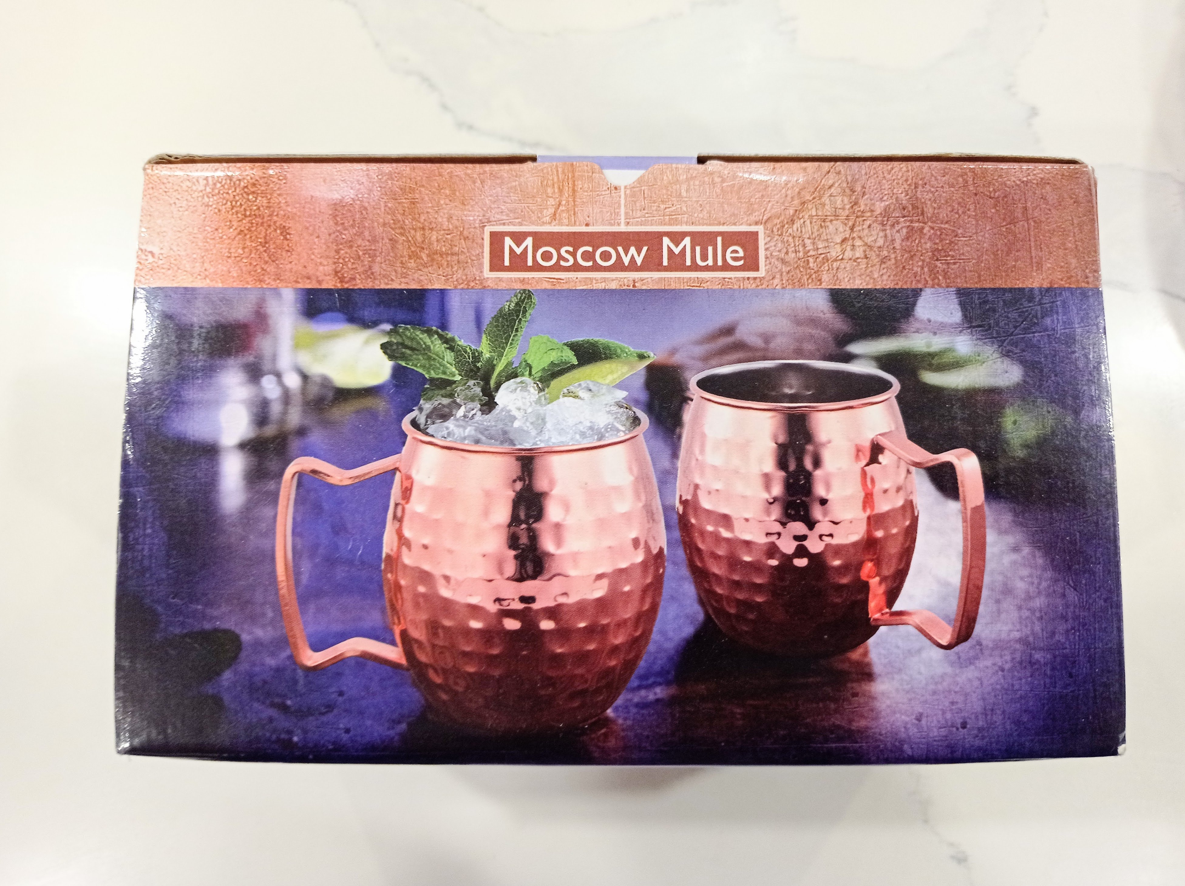 Brand New In Box Moscow Mule Copper Mug Set (2) - photo 2