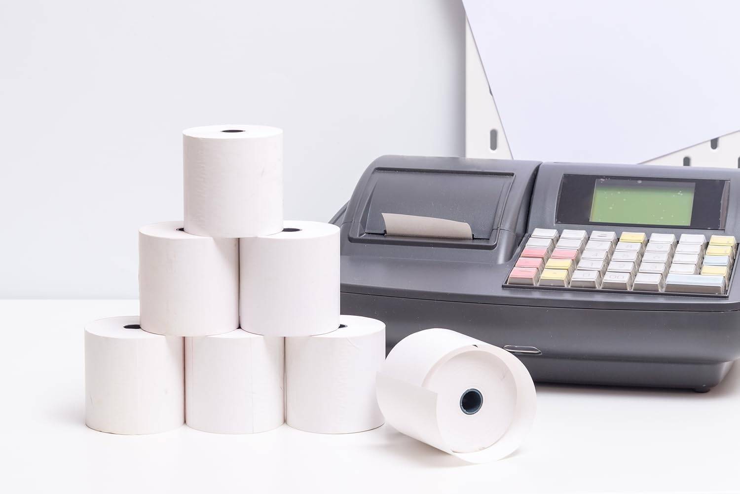 Thermal Receipt Paper Rolls, 50 Rolls 3 1/8" x 180' - photo 2