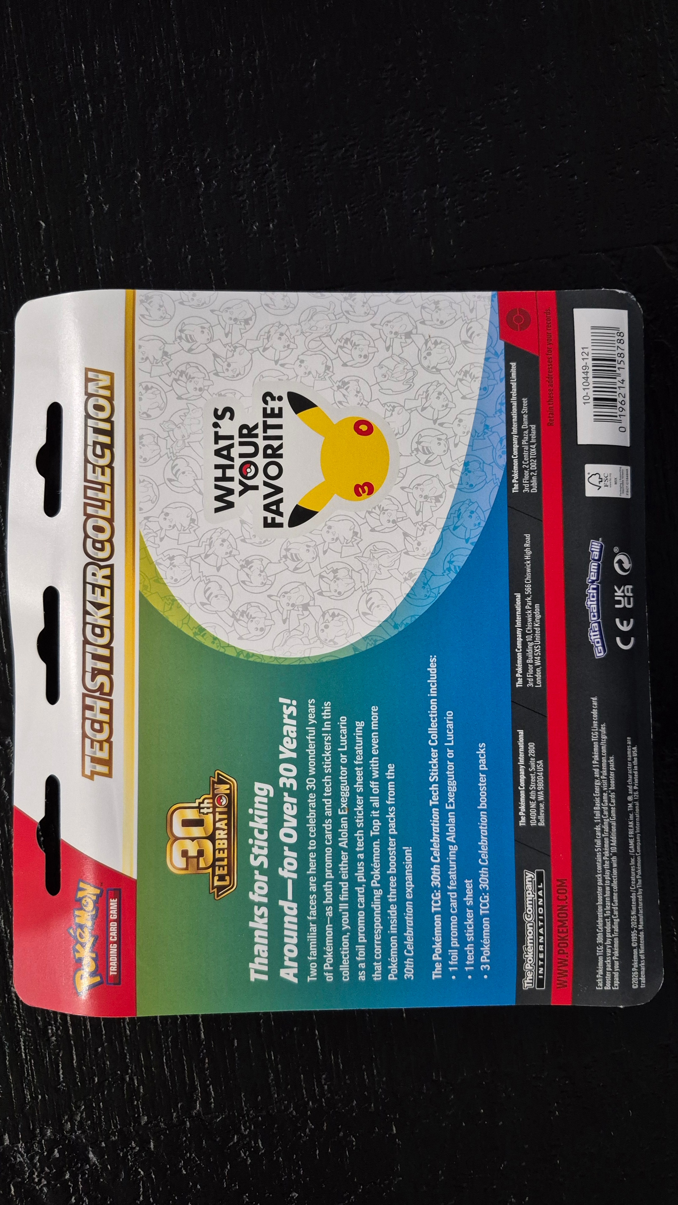 30th Anniversary Sealed Pokémon TCG Bundle