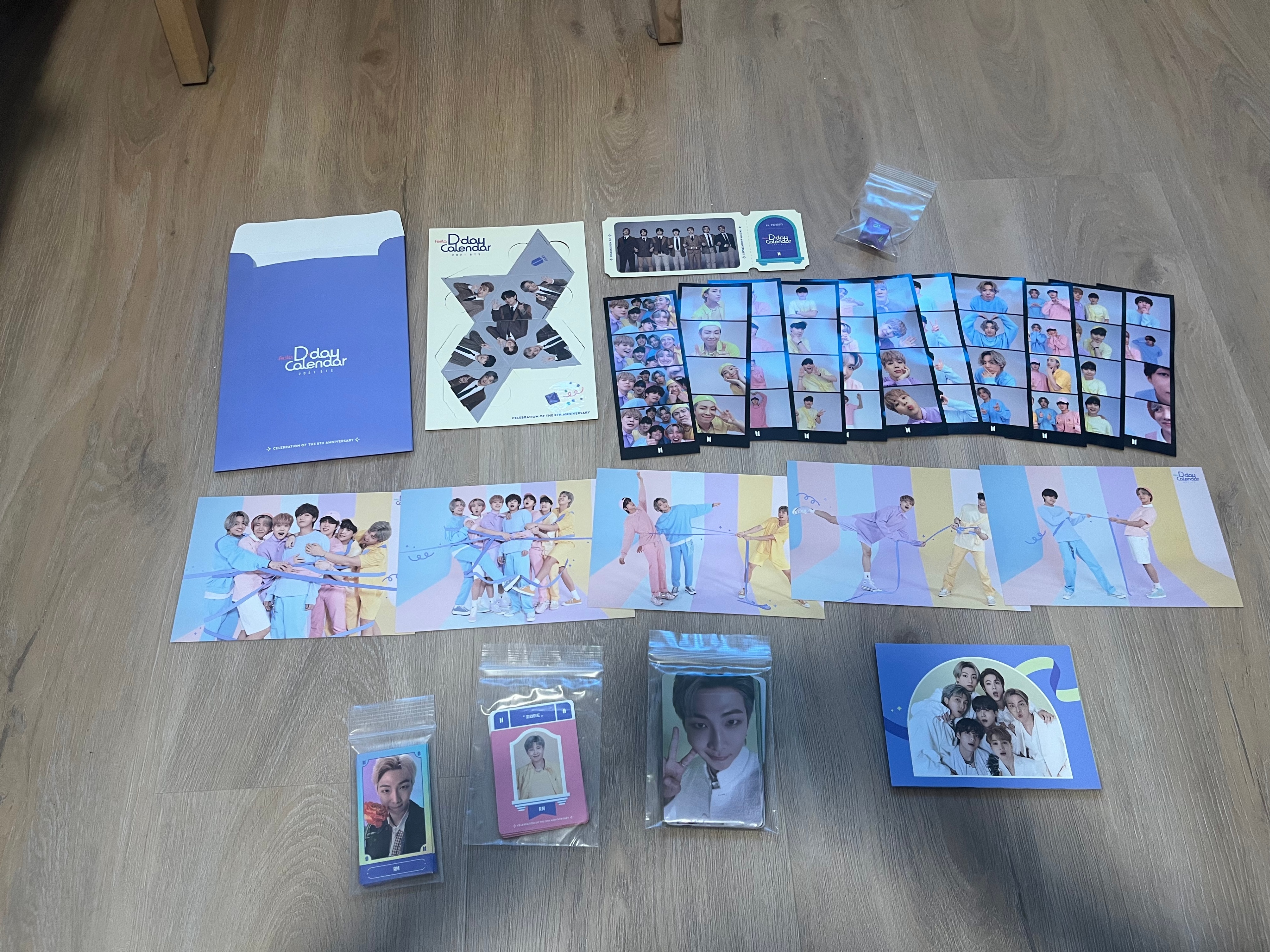 BTS 2021 FESTA D-DAY Calendar – Partial Set - photo 3