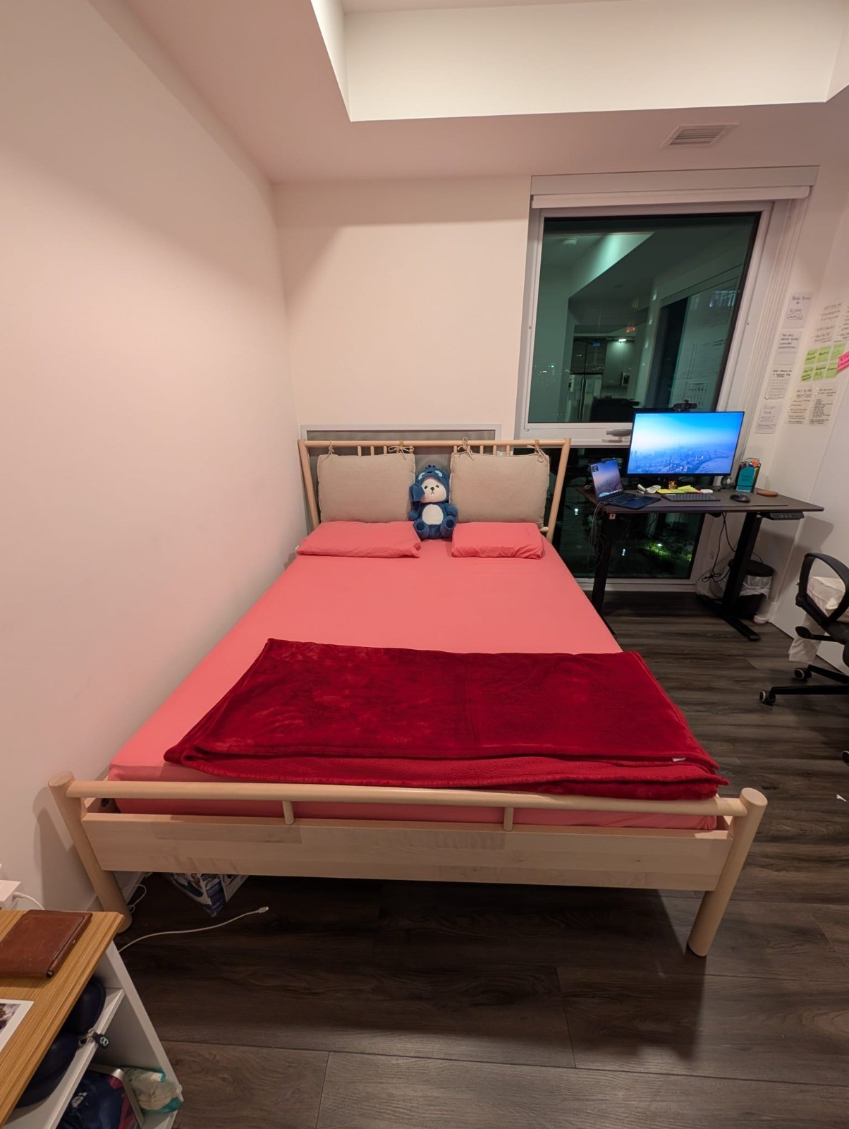 IKEA Queen Bed Frame – Birch – Great Condition