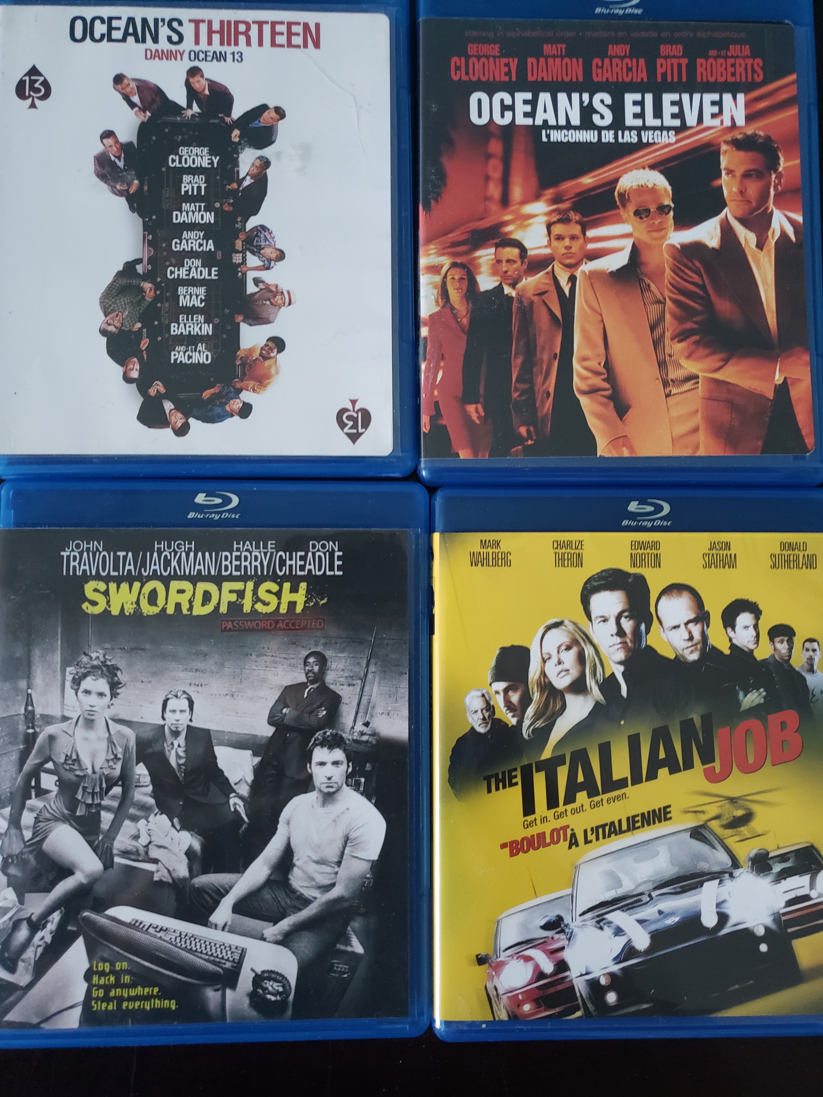 5 Heist Movies Bluray Bundle