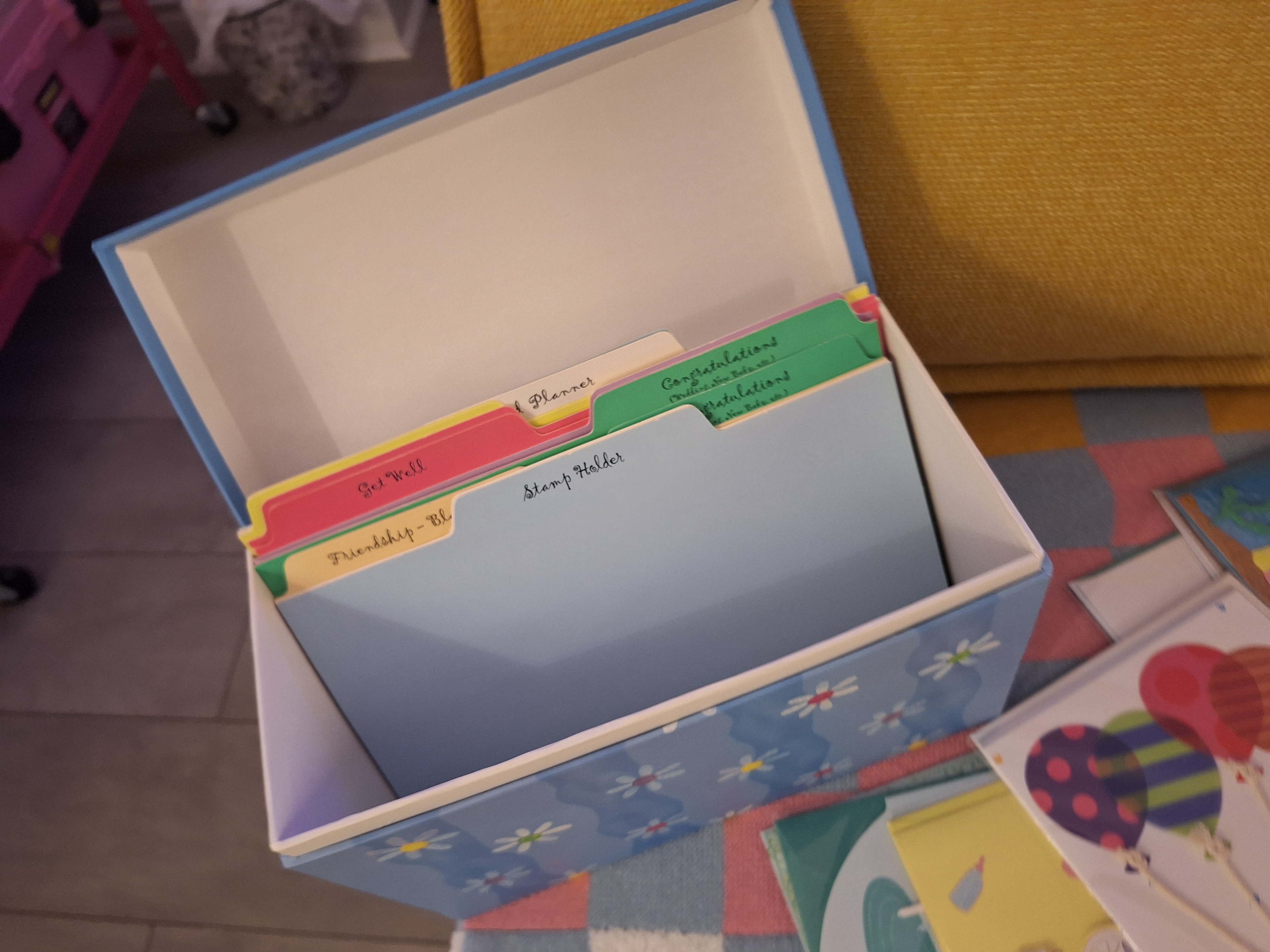 Greeting cards + Storage box - photo 2