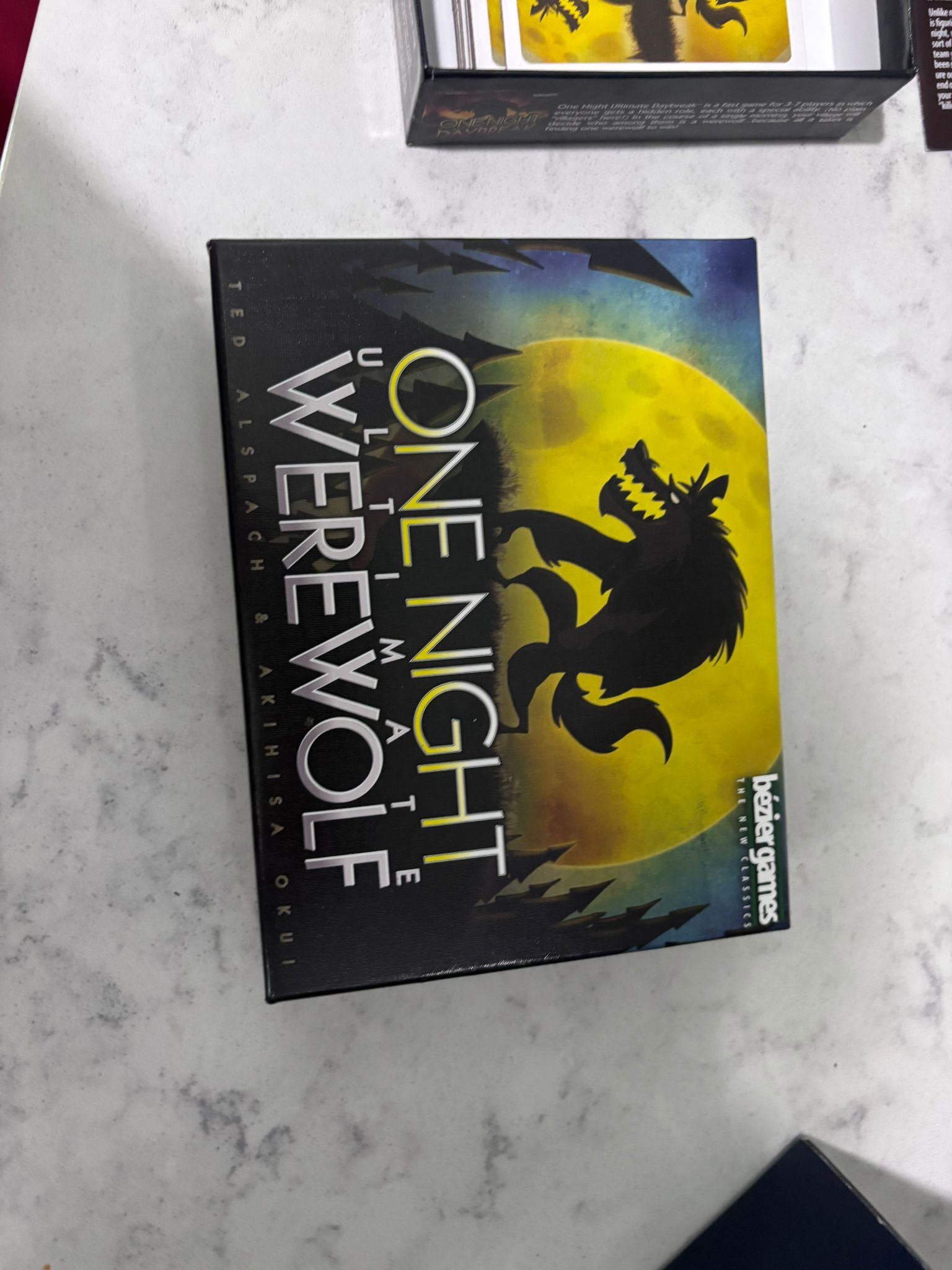 One Night Ultimate Werewolf Board Game