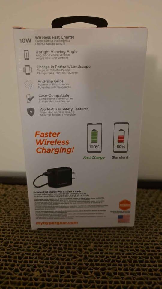 HyperGear ChargeStand Pro Wireless Fast Charging Stand - photo 2