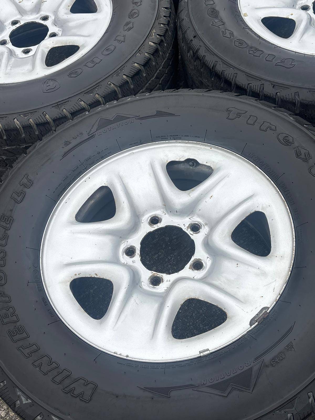 OEM 18"Toyota Tundra/Sequoia/LX(5x150)+275/70/R18 Firestone snow - photo 2