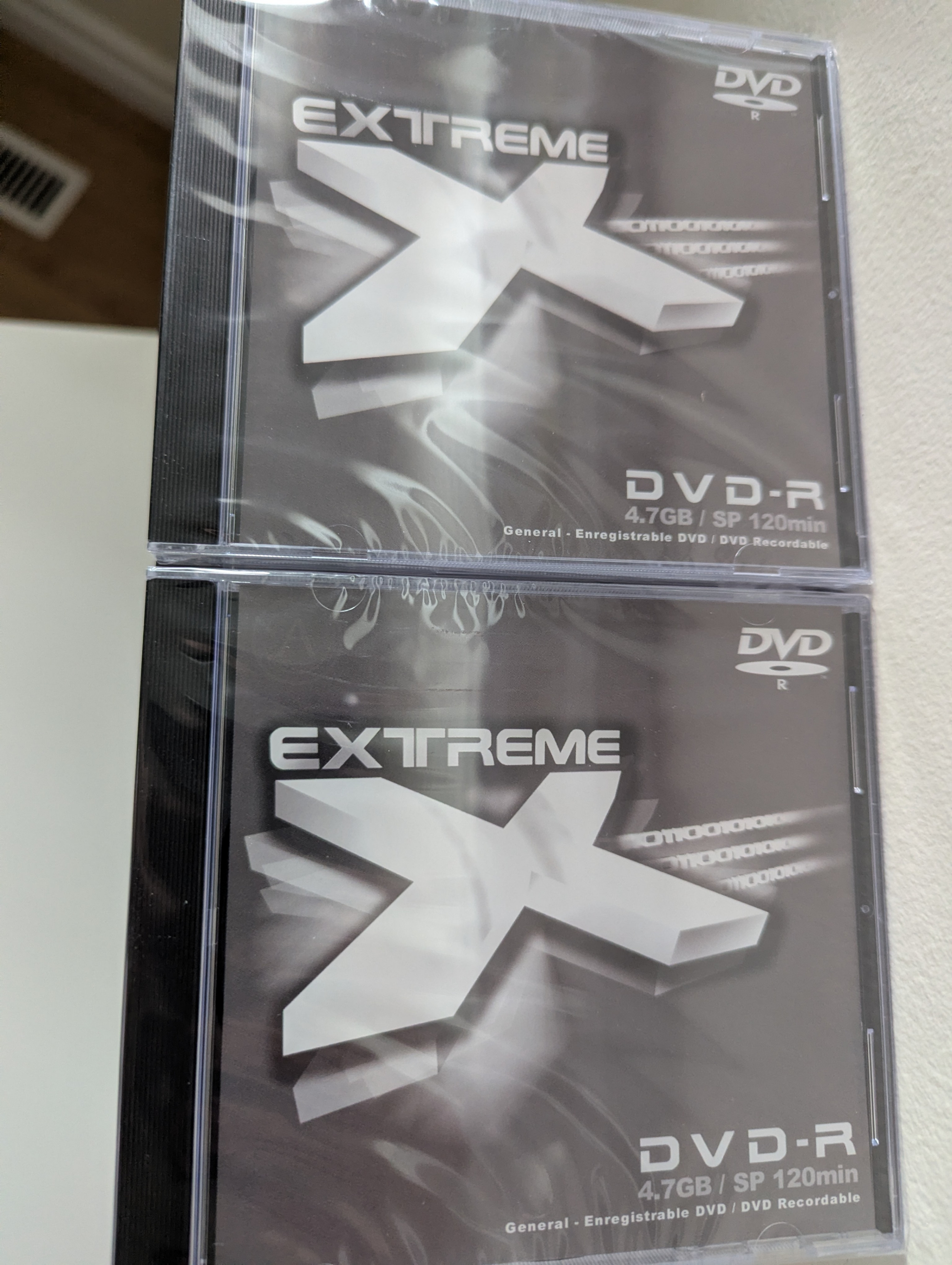 55 Blank DVD-R with Case New - photo 2