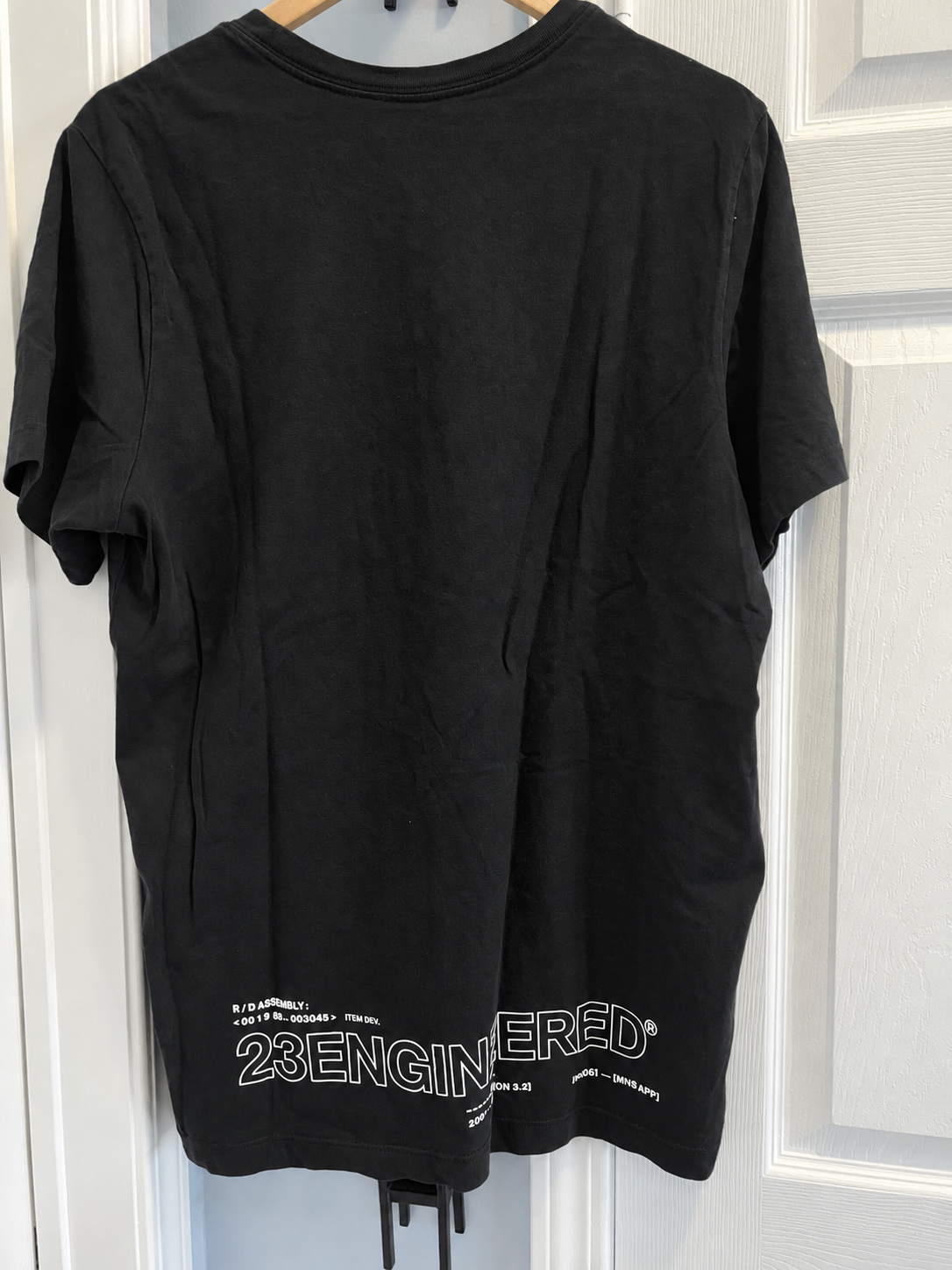 Jordan 23 Engineered Black T-Shirt – Size Large - photo 2