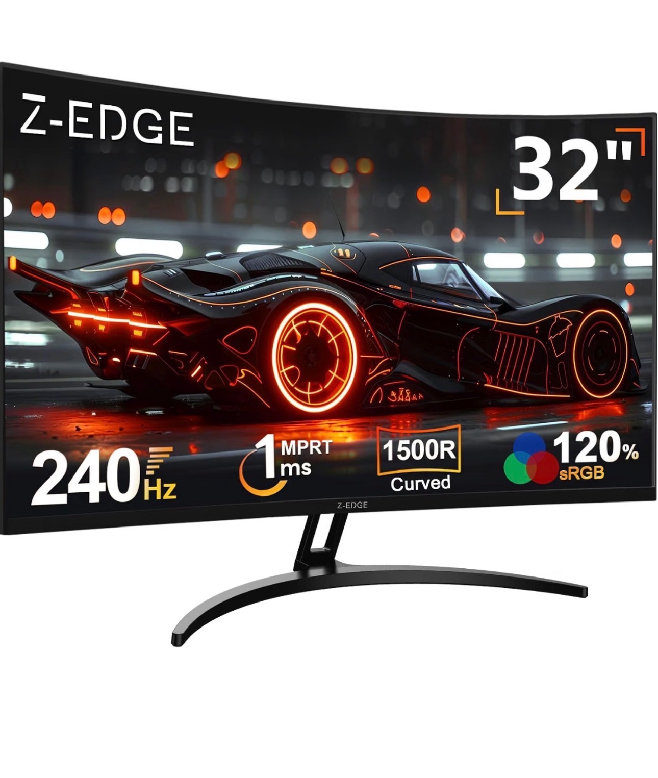 NEW: 32-inch Curved Monitor 1920x1080 240Hz LED UG32P Premium - photo 3