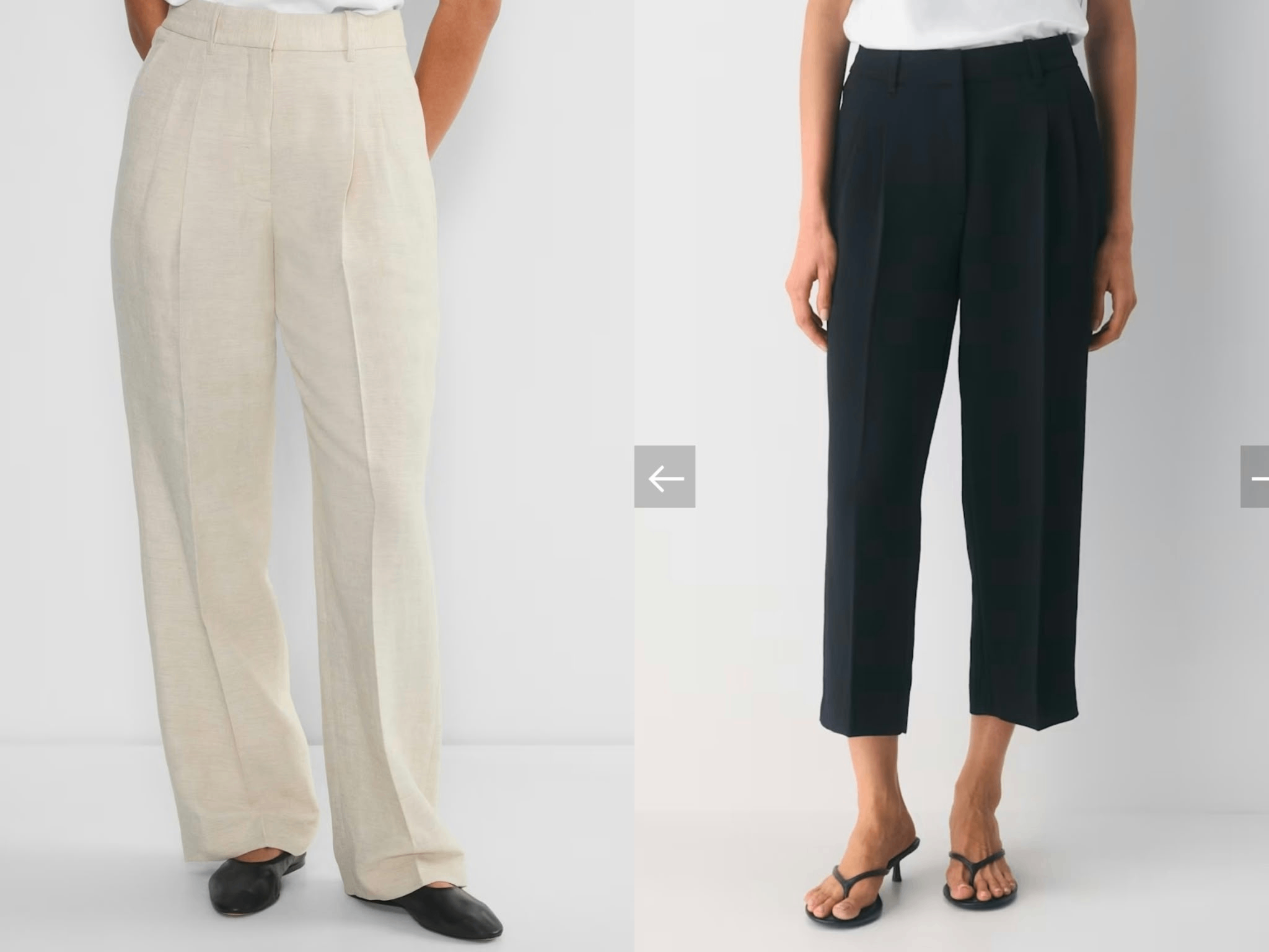 Aritzia Crepette Crop and Effortless Curve-Fit Pants - photo 3