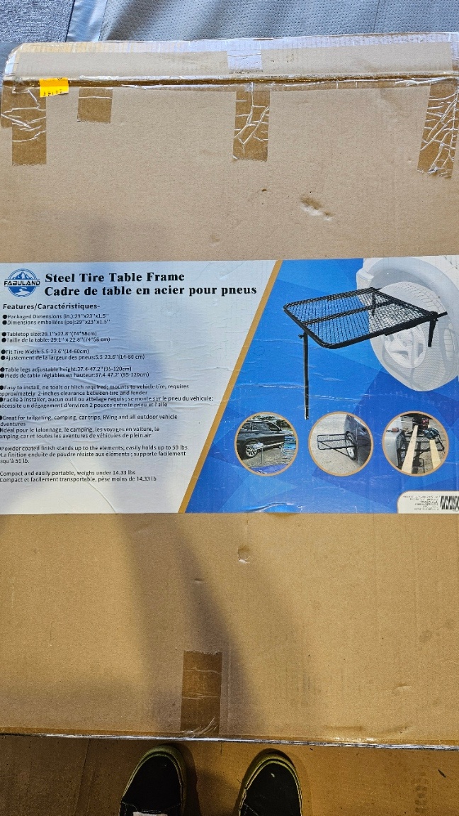 Steel Tire Table Frame