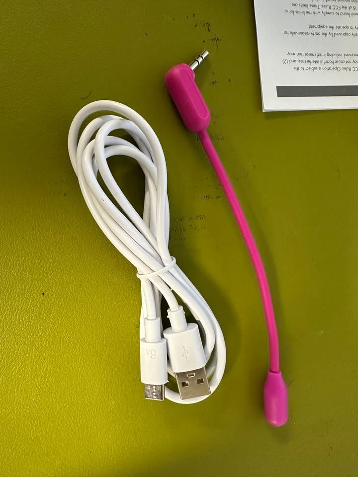 kakabomi Kids ANC Bluetooth Headphones – Pink Hearts - photo 4