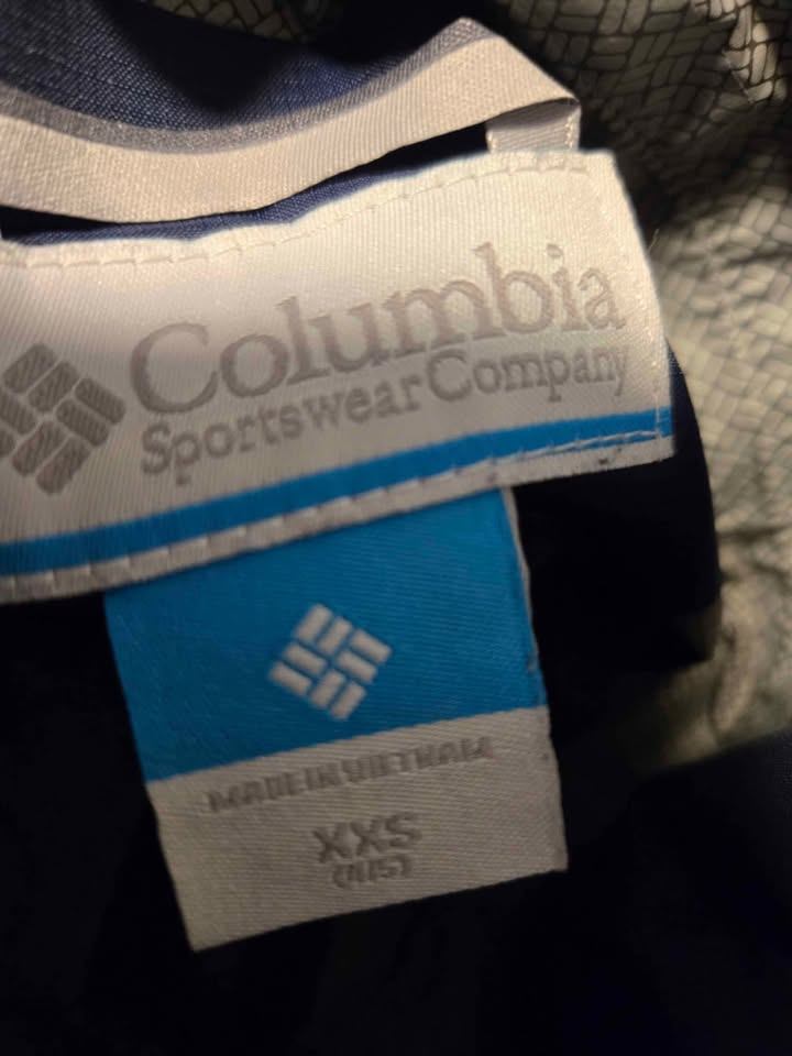 (XXS) Kids Columbia rain jacket set BLUE - photo 2