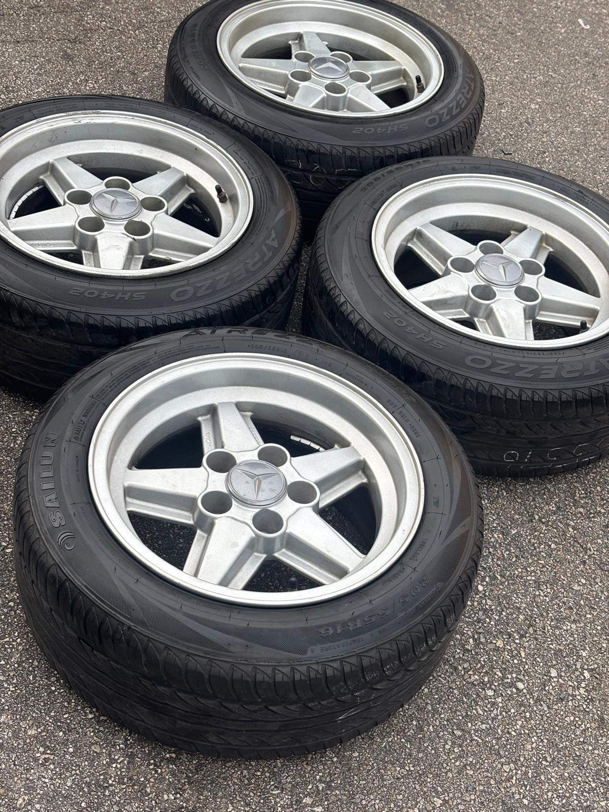 OEM 16”Mercedes PENTA(5x112)+205/55/R16 Sailun tires - photo 5