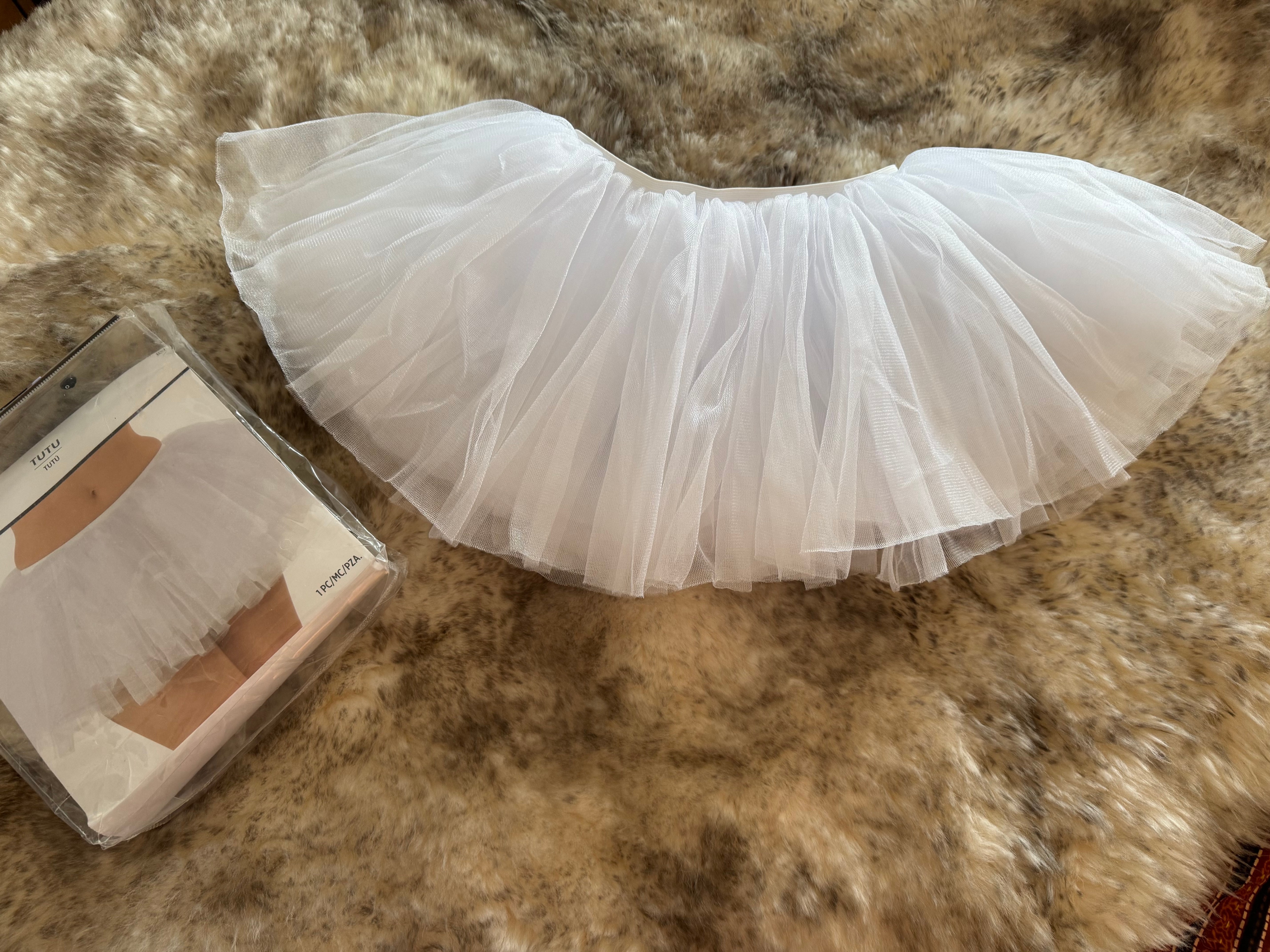 White Tulle Tutu Skirt - photo 2
