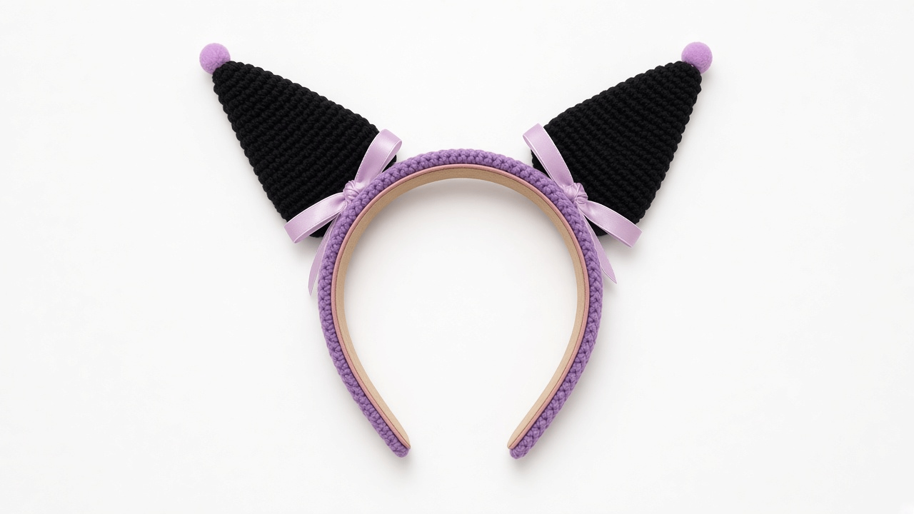 Halloween Little Devil Headband – Cosplay / Kuromi Ears - photo 2