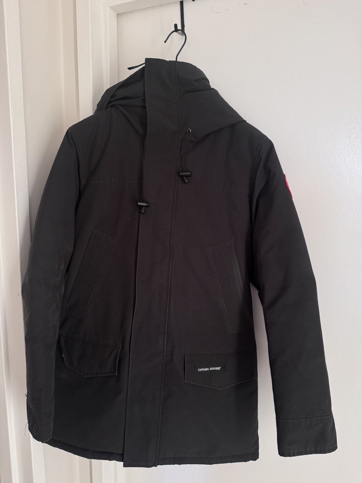 Canada Goose Langford Parka, Fusion Fit, Size Small, Black