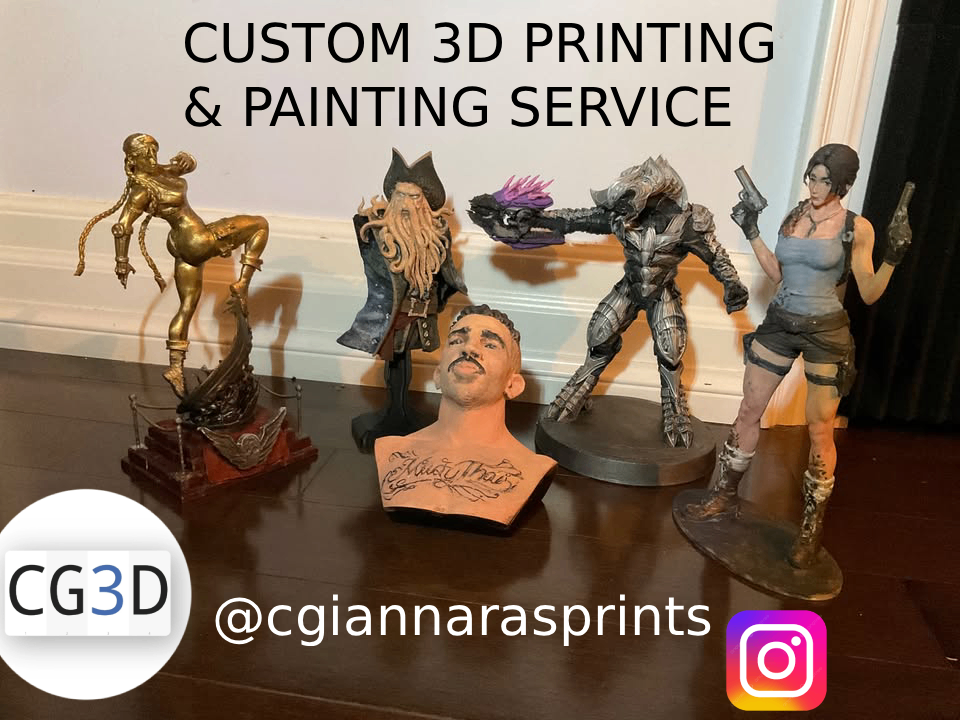 Custom 3d printing