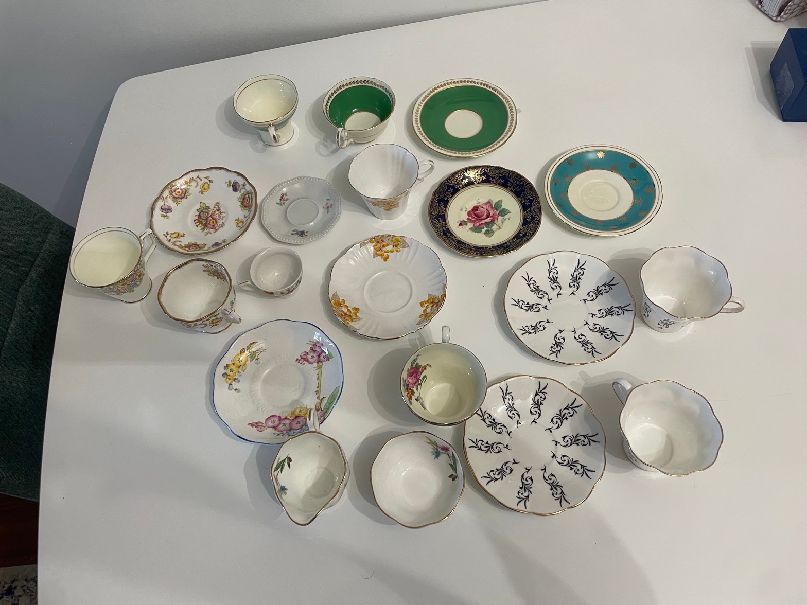Vintage Teacup Saucer Lot