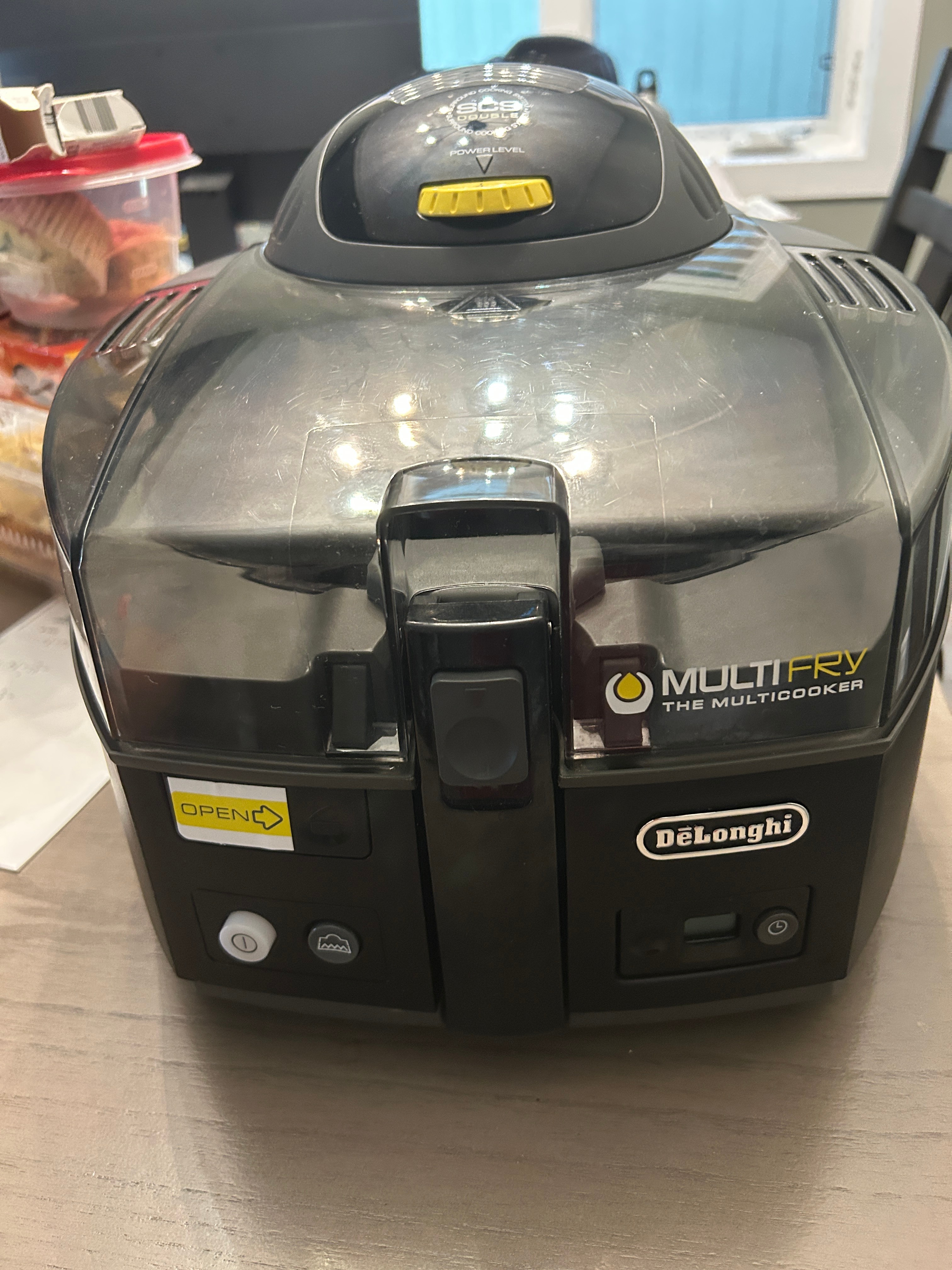 DeLonghi MultiFry Classic Air Fryer MultiCooker FH1163/1.BK