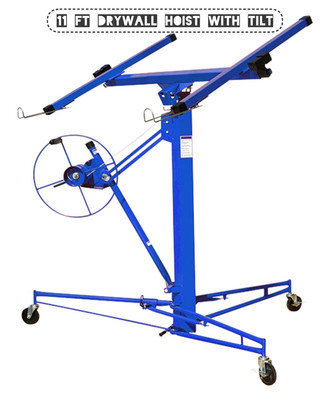 11-Foot Drywall Hoist with Tilt