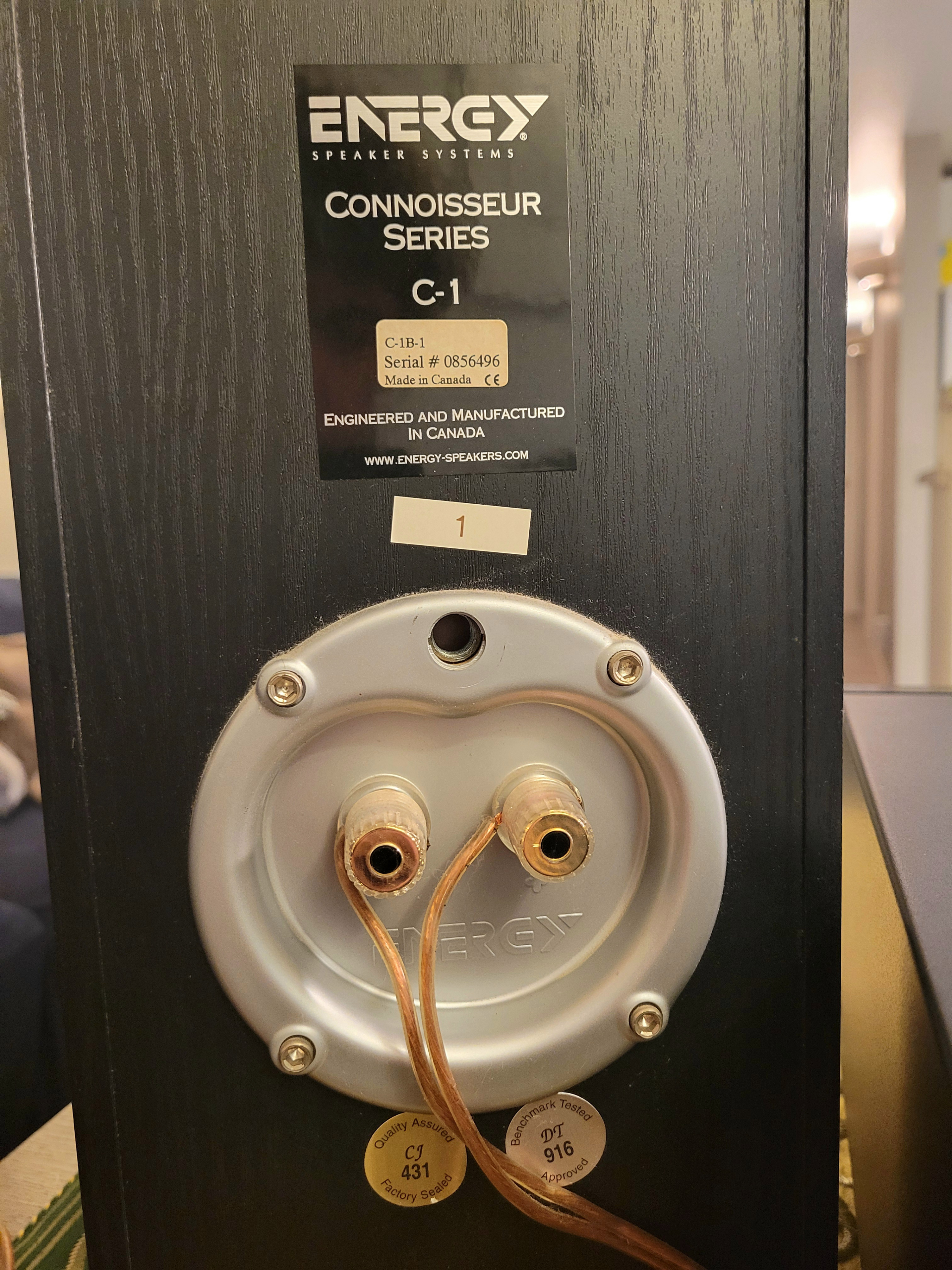 Energy Connoisseur Series C-1 Bookshelf Speakers (Pair) - photo 2