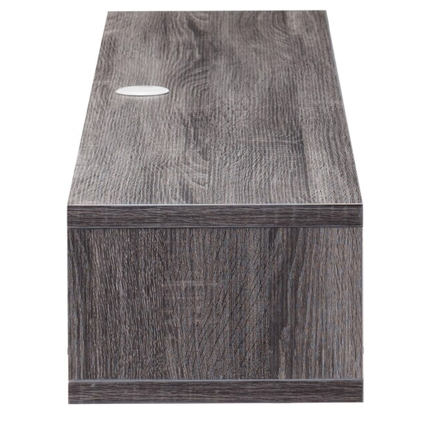 Floating Console in Distressed Gray Finish - photo 2