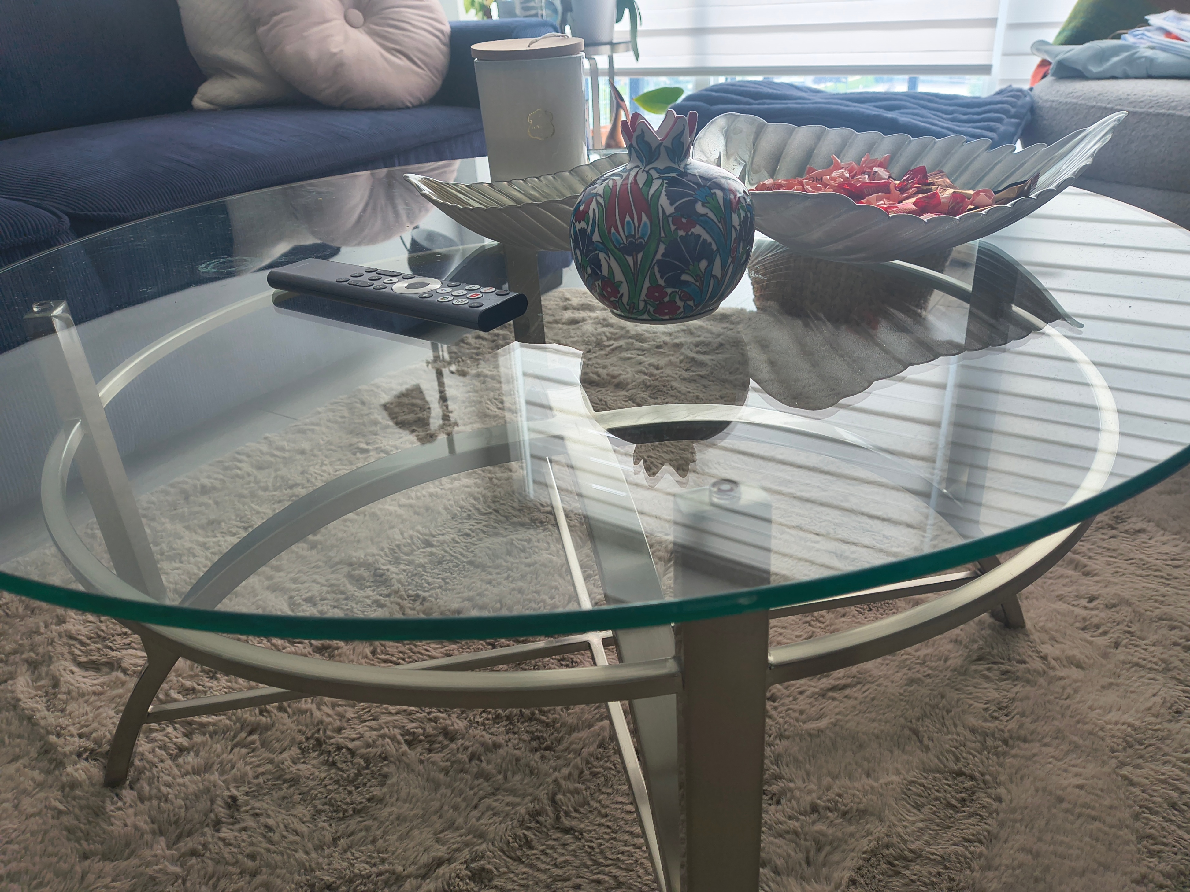 Bernhardt Glass Coffee Table and Side Table (Set) - photo 4