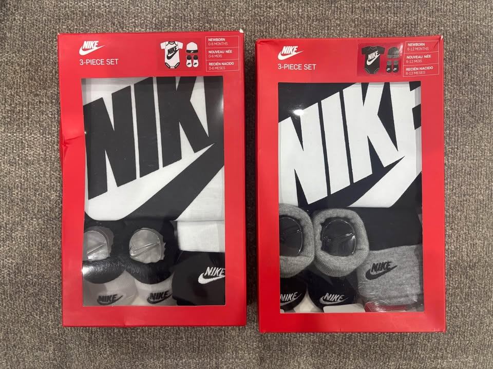 BNIB 3pc Set - Newborn 0-6mos & 6-12mos
