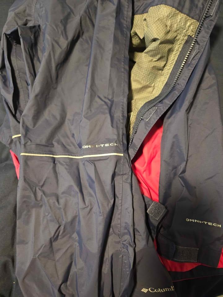 Kids Size S Columbia rain jacket set PINK - photo 3