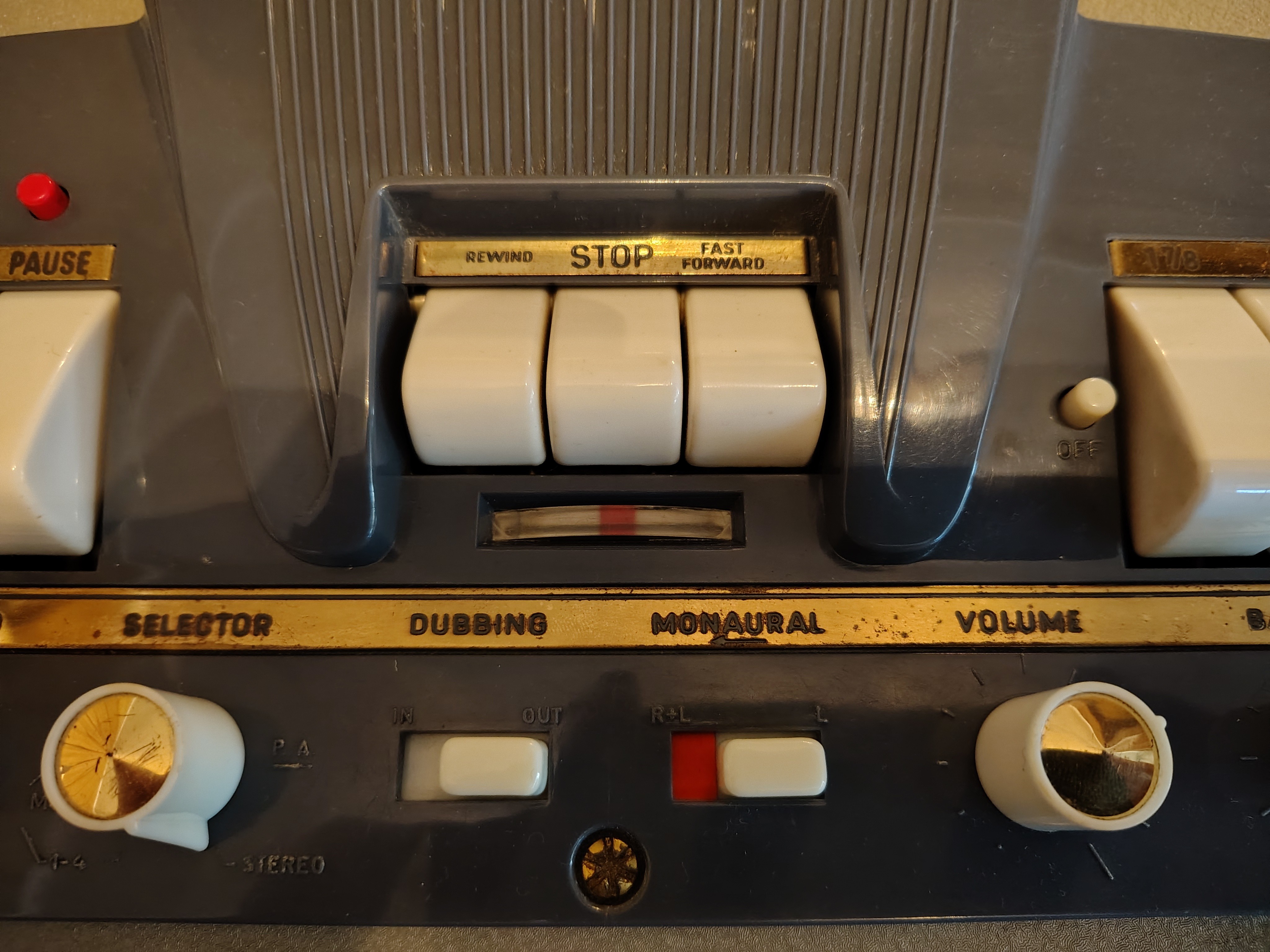 Vintage Phillips EL 3536 4-Track Reel To Reel - photo 5