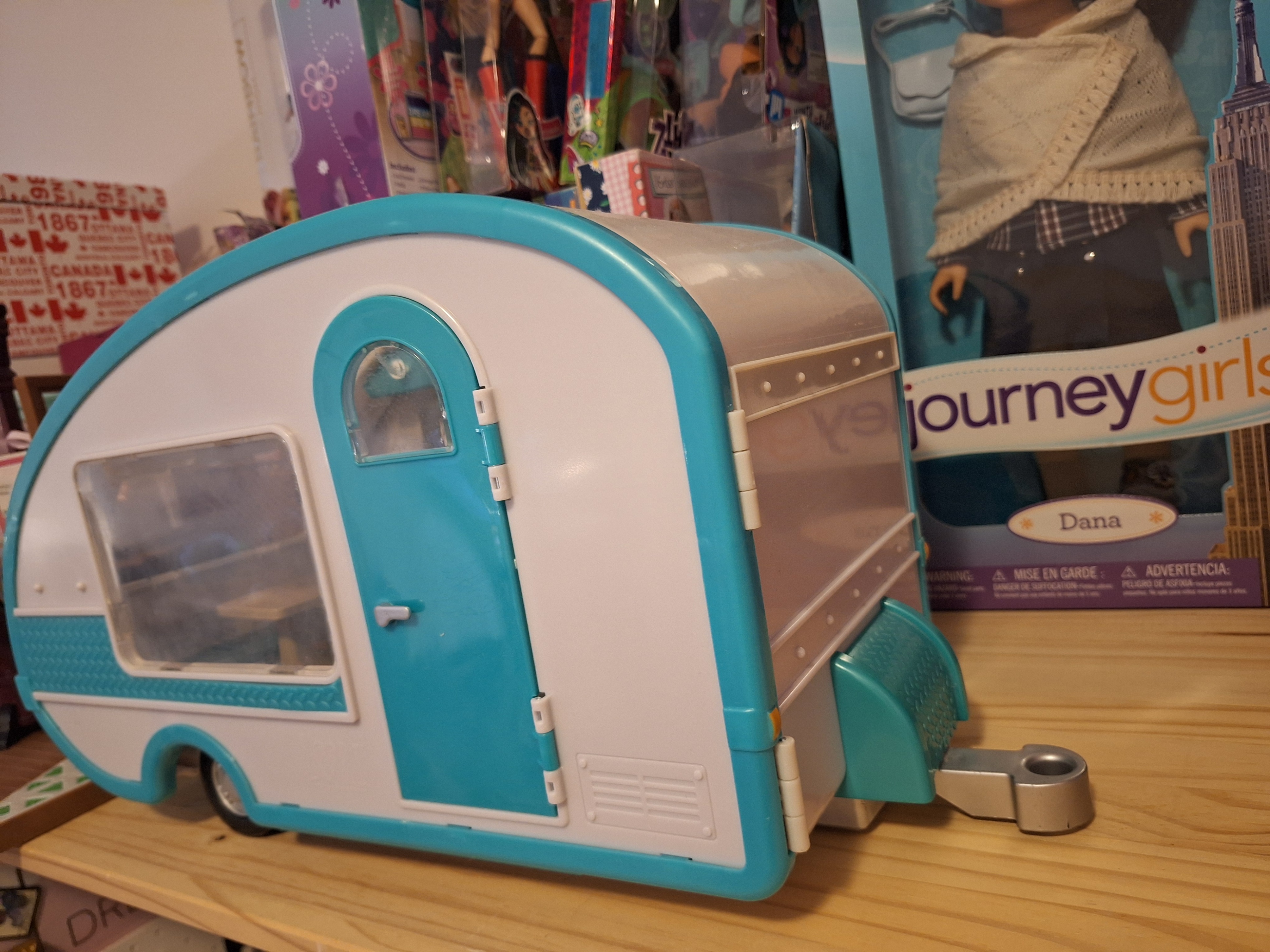 Our Generation Lori Teardrop TAB Green Camper Glamper Rv Trailer - photo 2