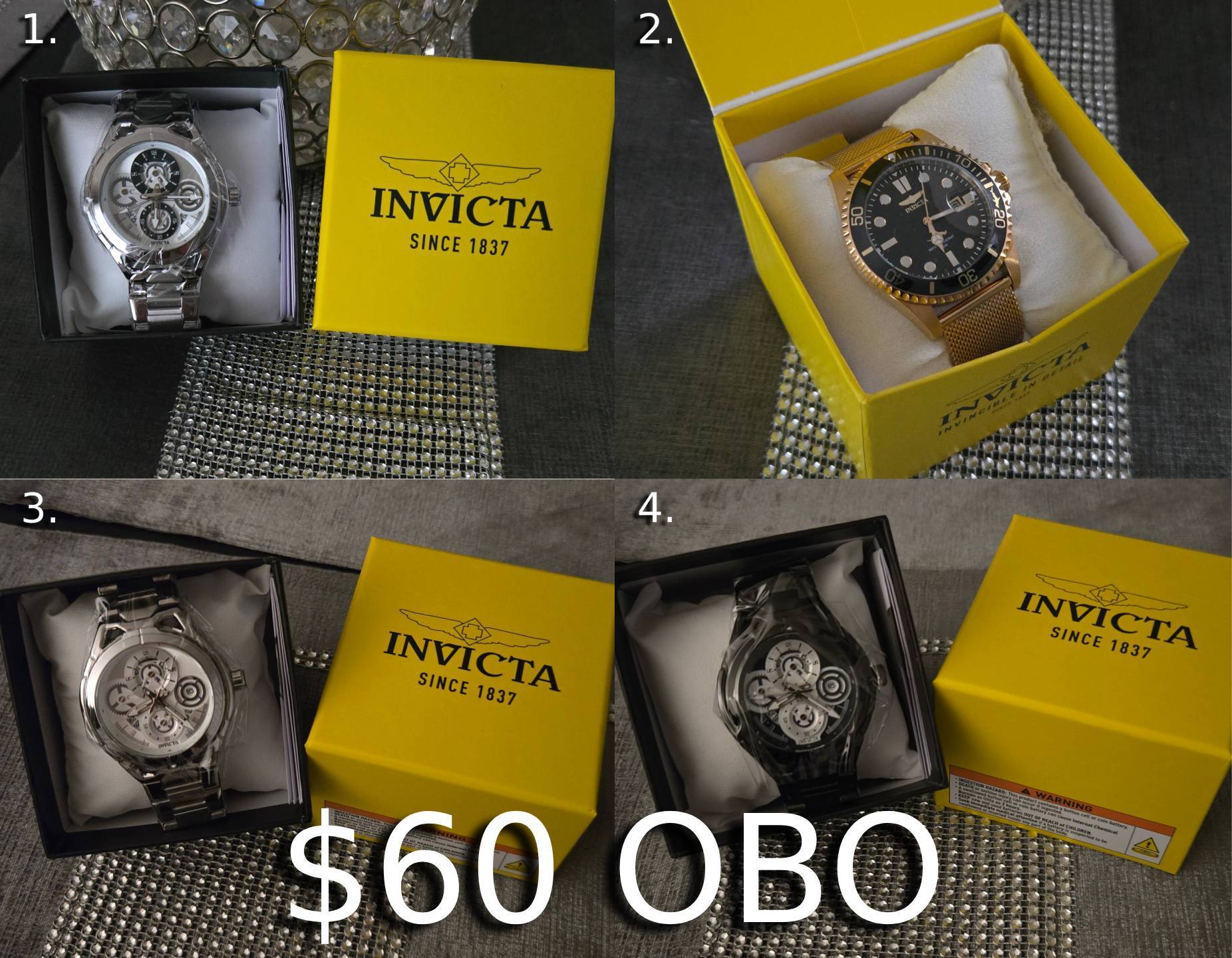 Beautiful Invicta Watches for sale - photo 2