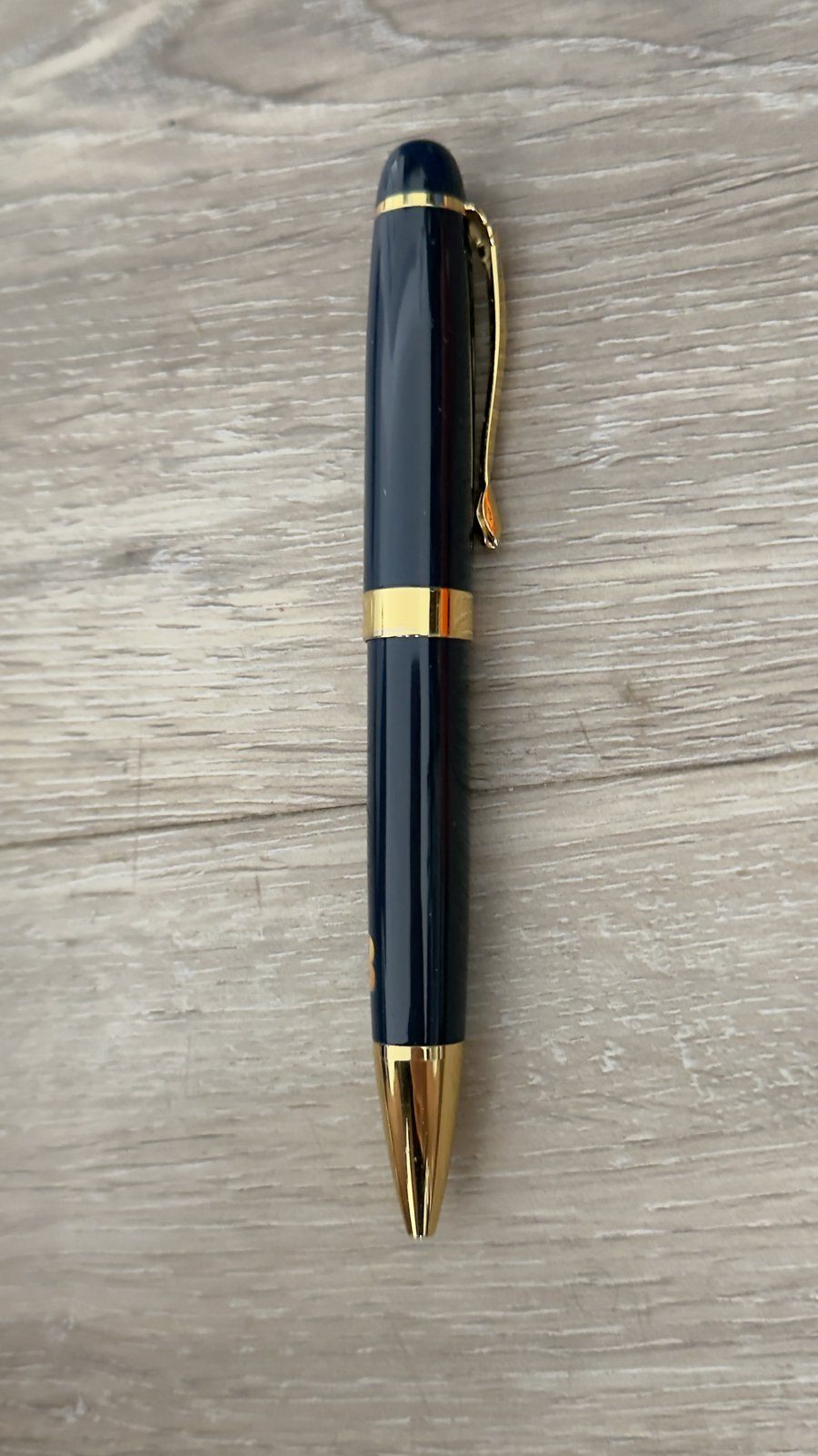 Blue and Gold Ballpoint Pen – Beresheet Bavli - photo 3
