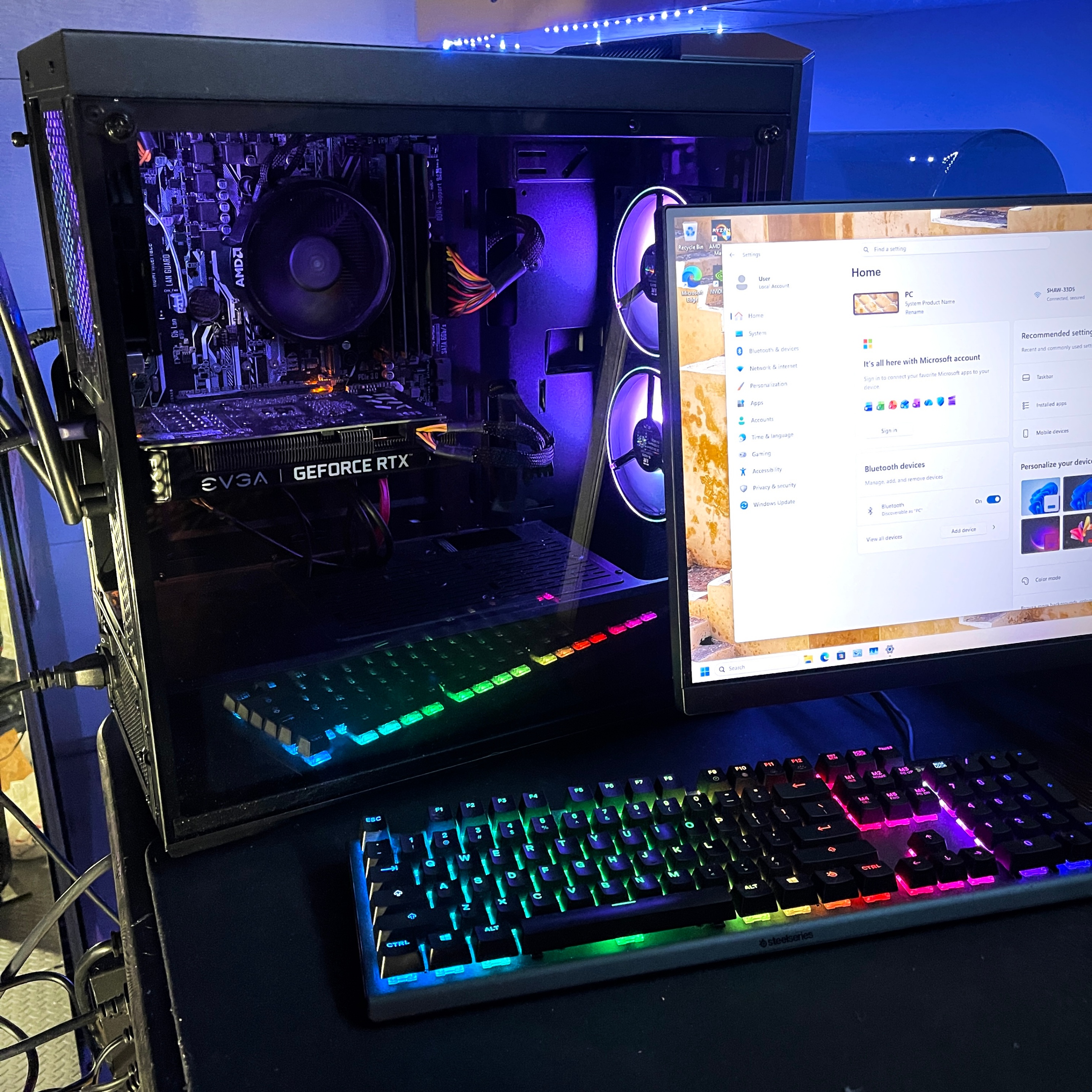 Gaming PC – RTX 3060 Ryzen 5, 1TB SSD, Wi-Fi - photo 3