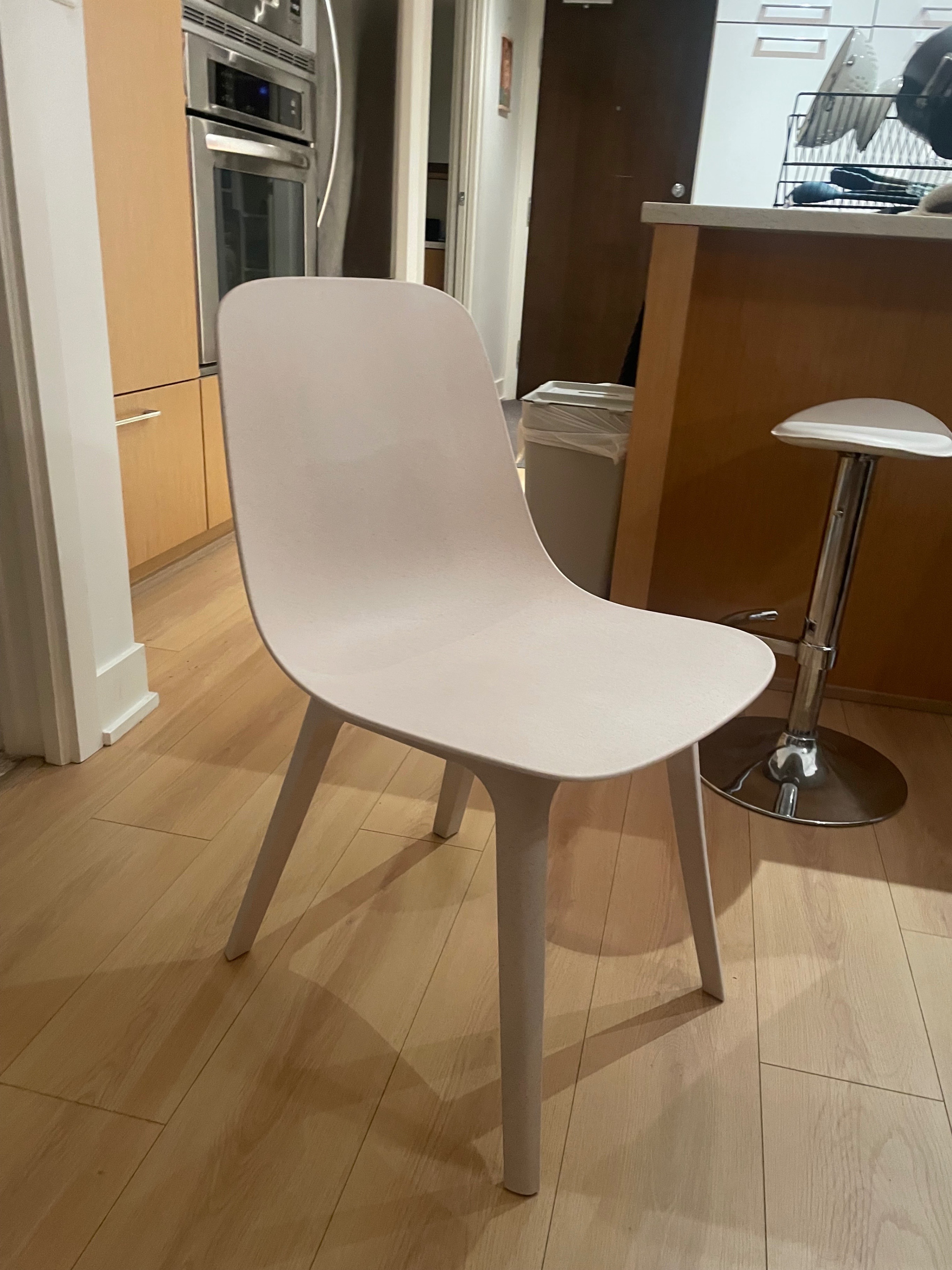 Beige IKEA ODGER chair
