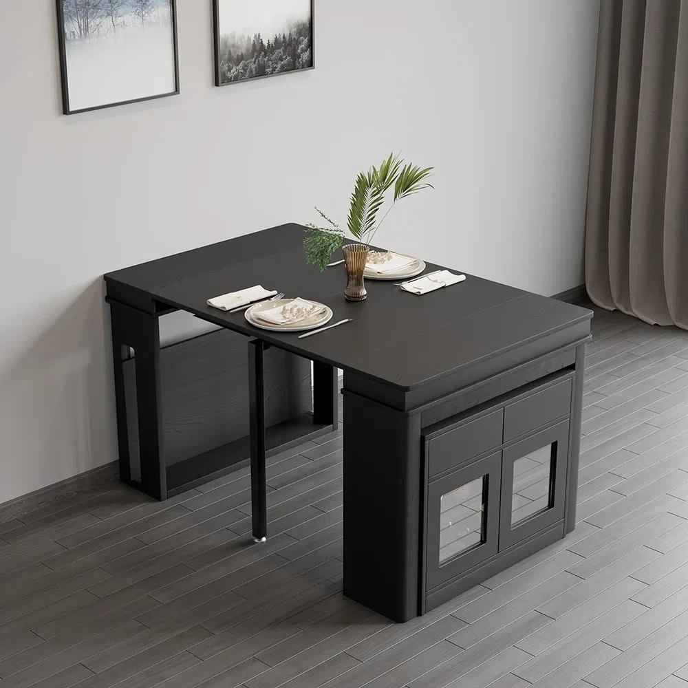 (NEW&Delivery) Extendable Dining Table with Storage 2 - 8 pp