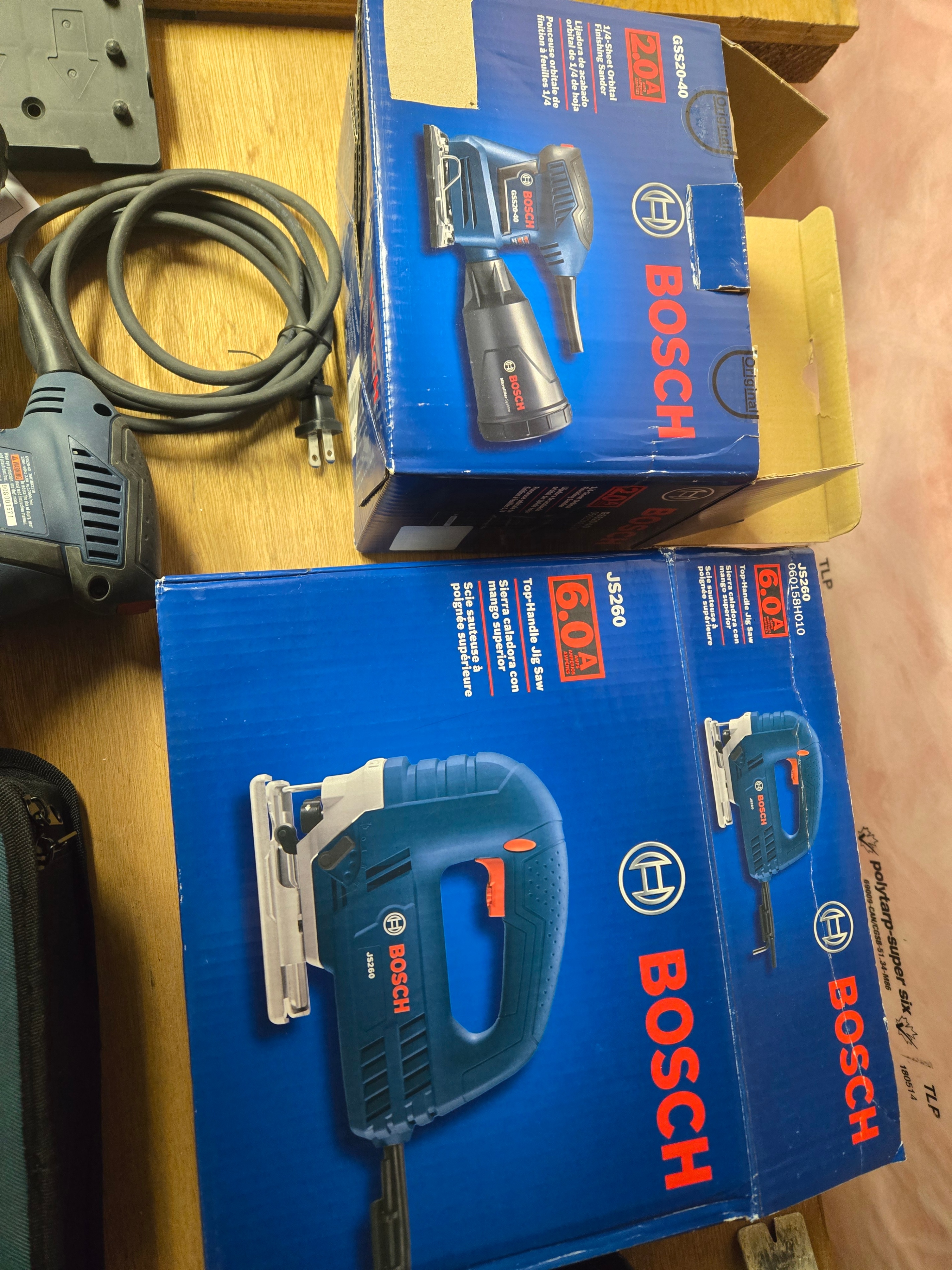 Bosch Tools: 6.0A Jig Saw (JS260) 2.0A Finishing Sander (GSS20) - photo 4