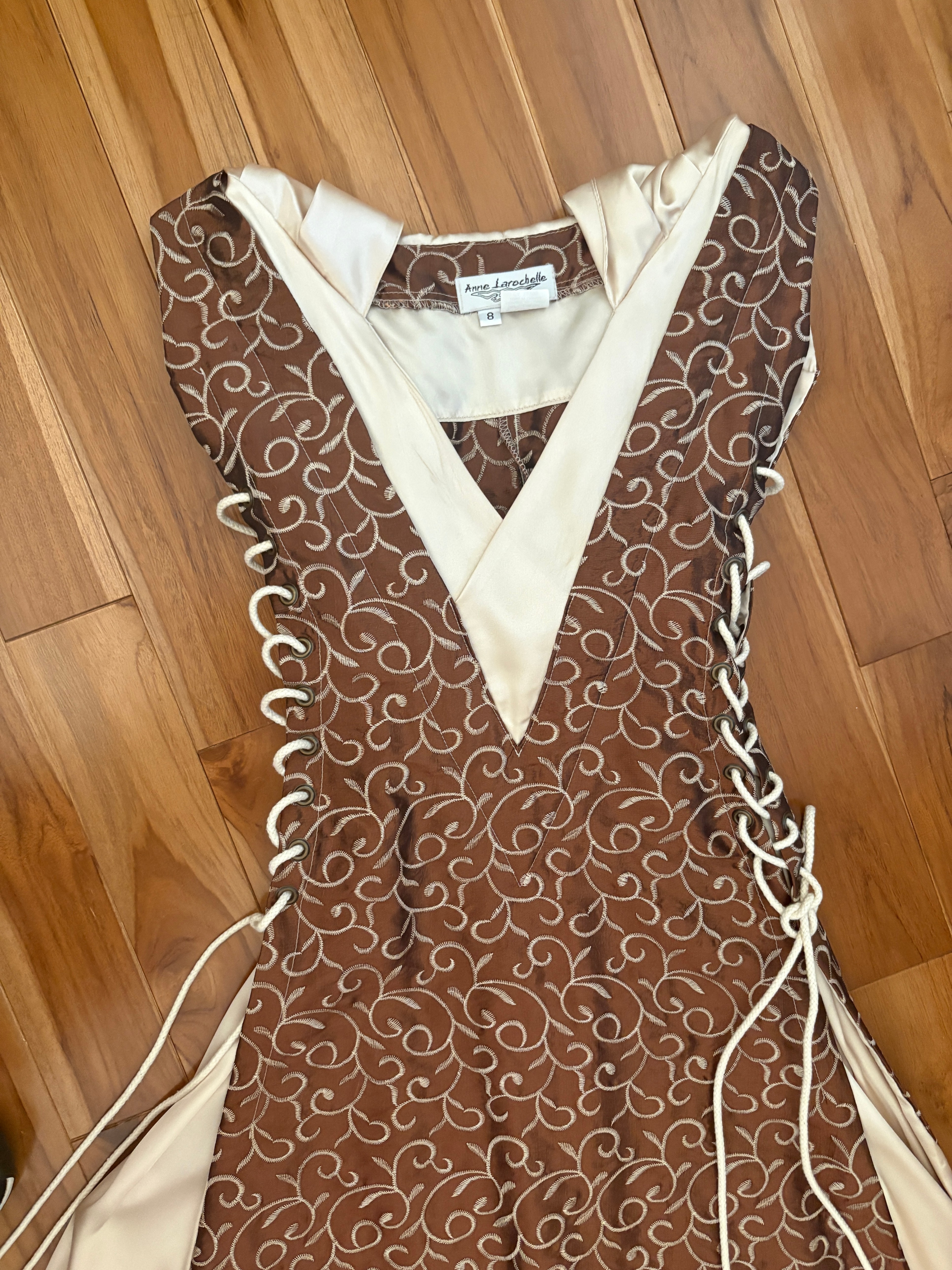 Medieval Dress by Anne Larochelle Made in Canada size 8 $95 - photo 3
