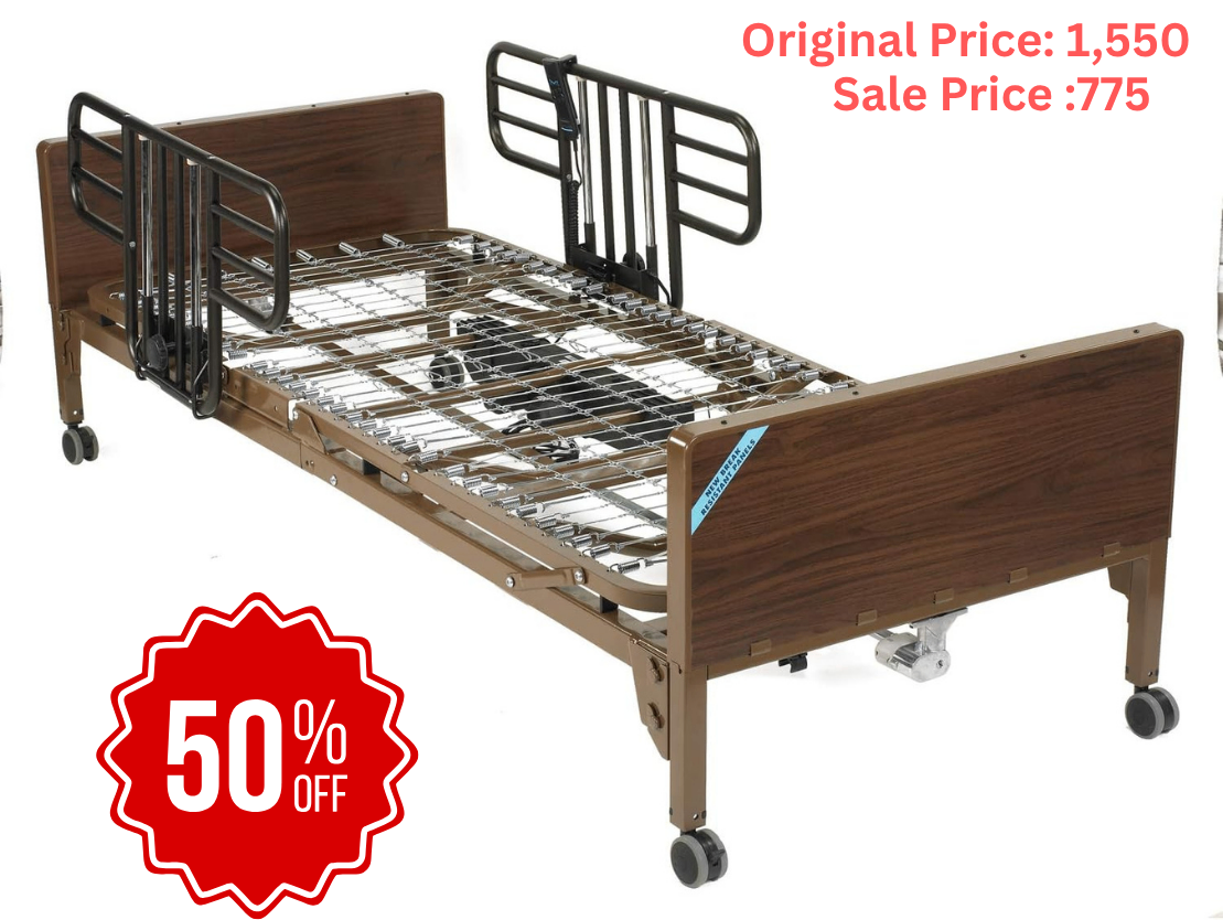 Semi Electric Ultra Light Plus Bed Half-Rail Size/No Mattress - photo 5