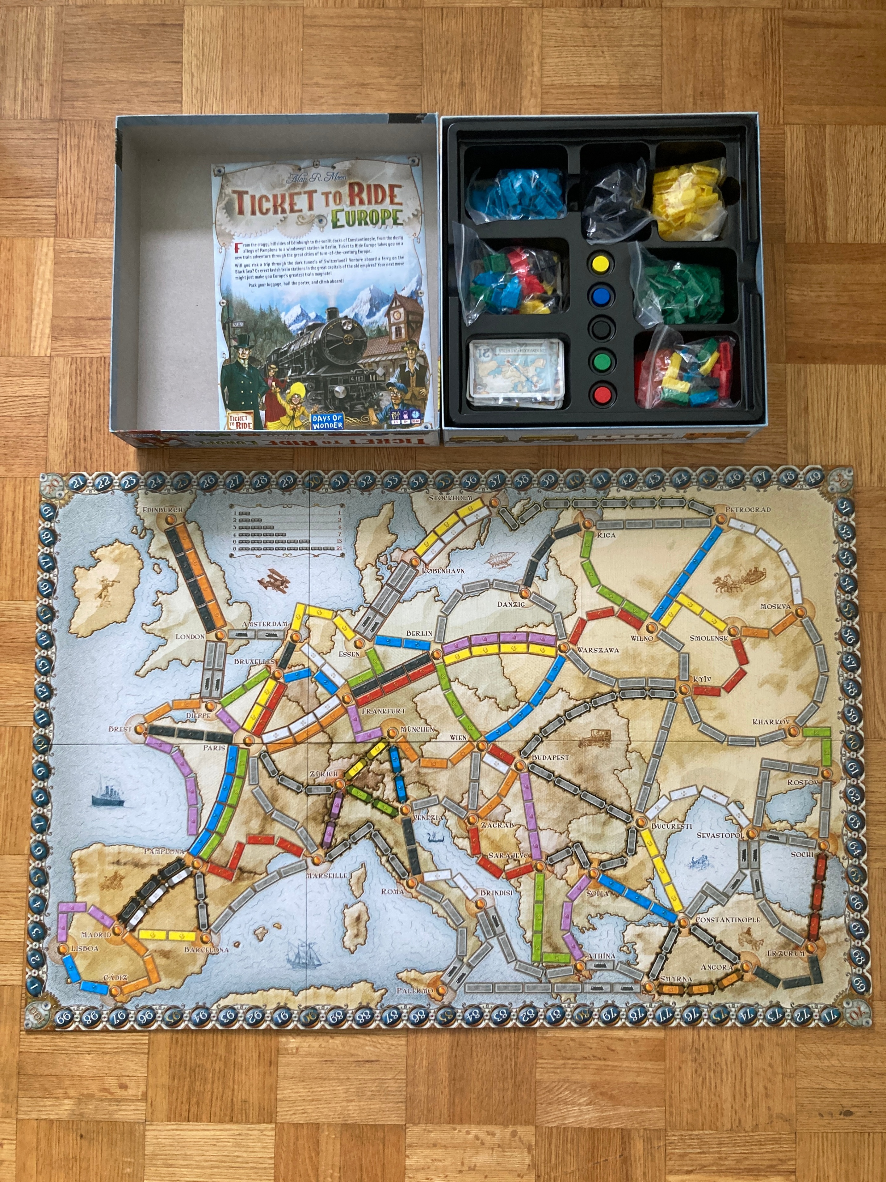 Ticket to Ride Europe Board Game - photo 4